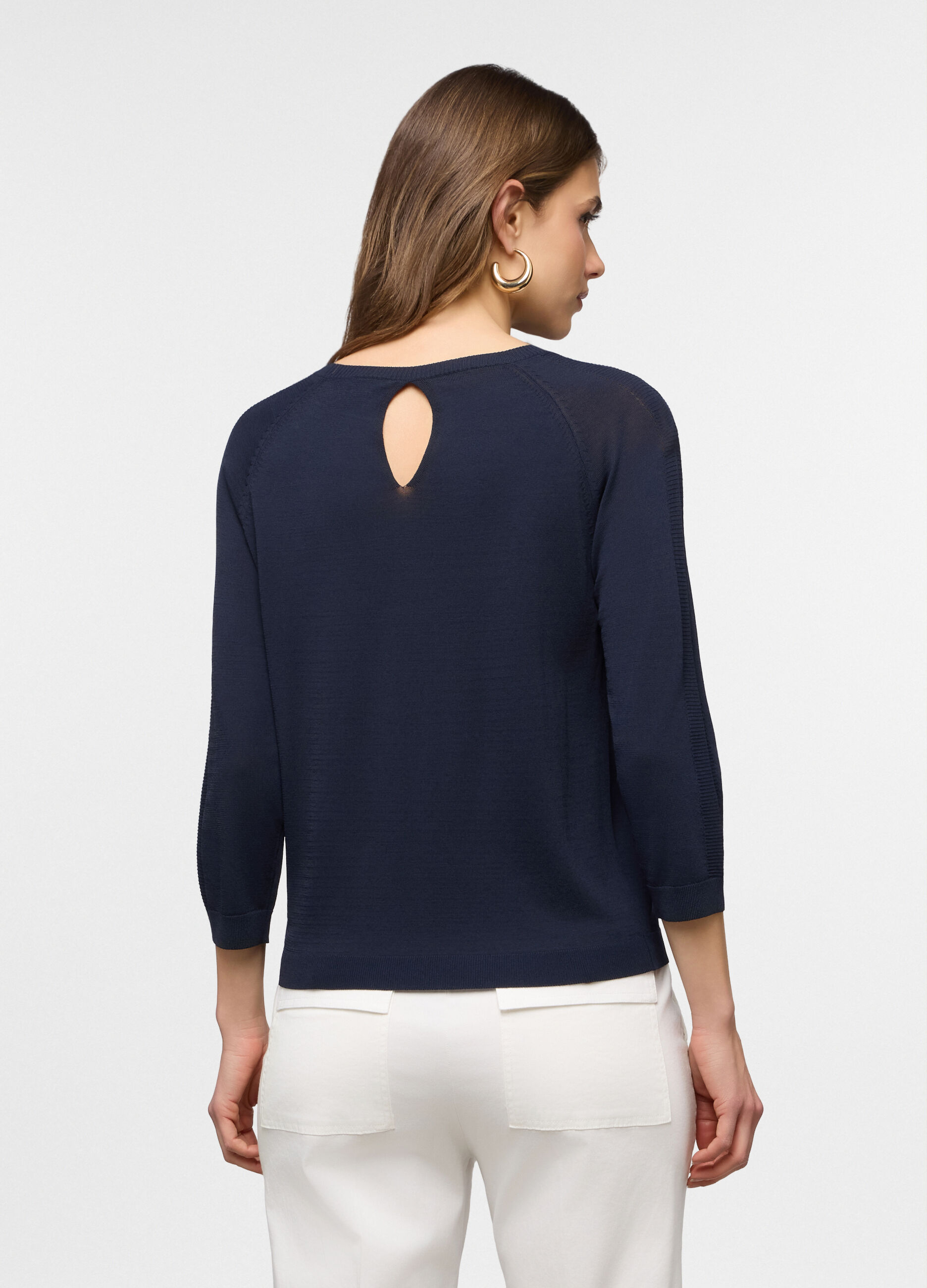 Maglia girocollo operata donna_1