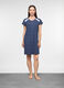 Camicia da notte in jersey di puro cotone donna_0