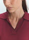 Maglia polo rasata donna_3
