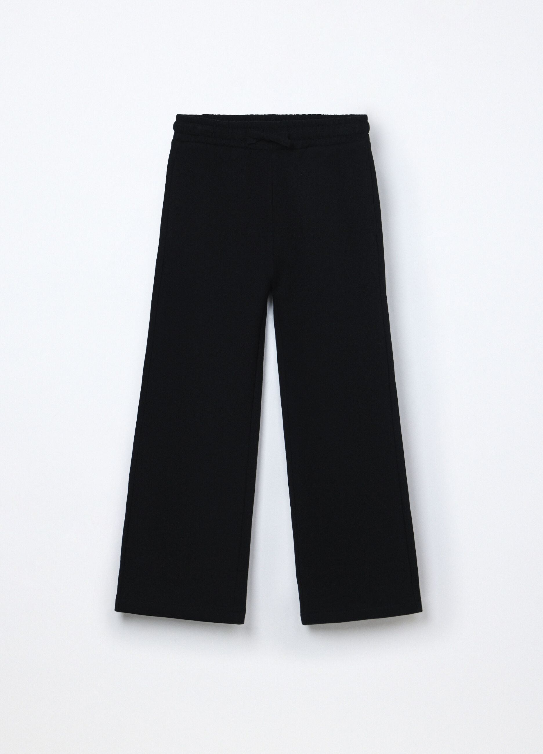 Jogger in french terry di puro cotone ragazza_0
