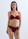 Reggiseno imbottito con inserti in pizzo donna_1