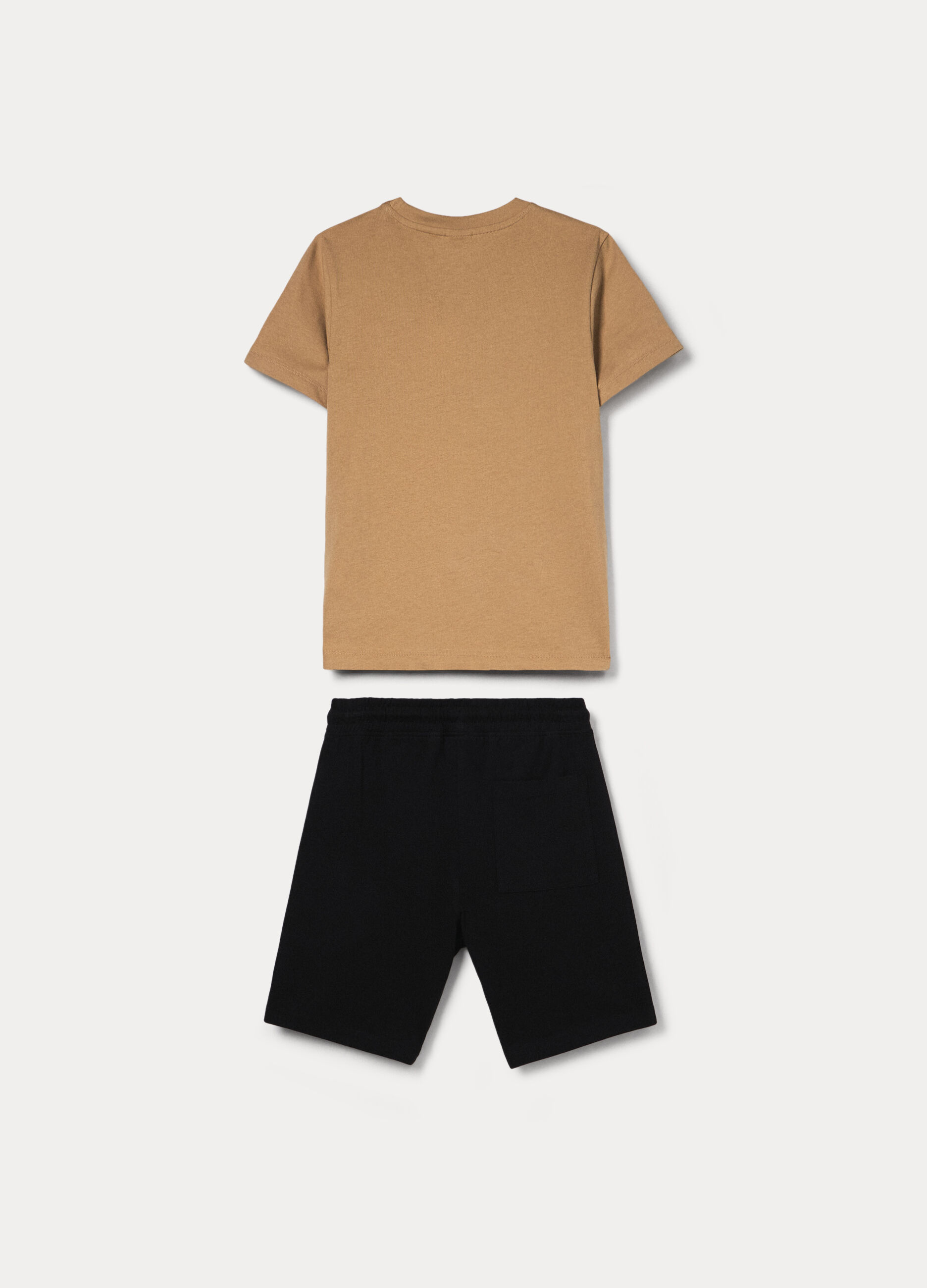 Jogging set in jersey di puro cotone ragazzo_1