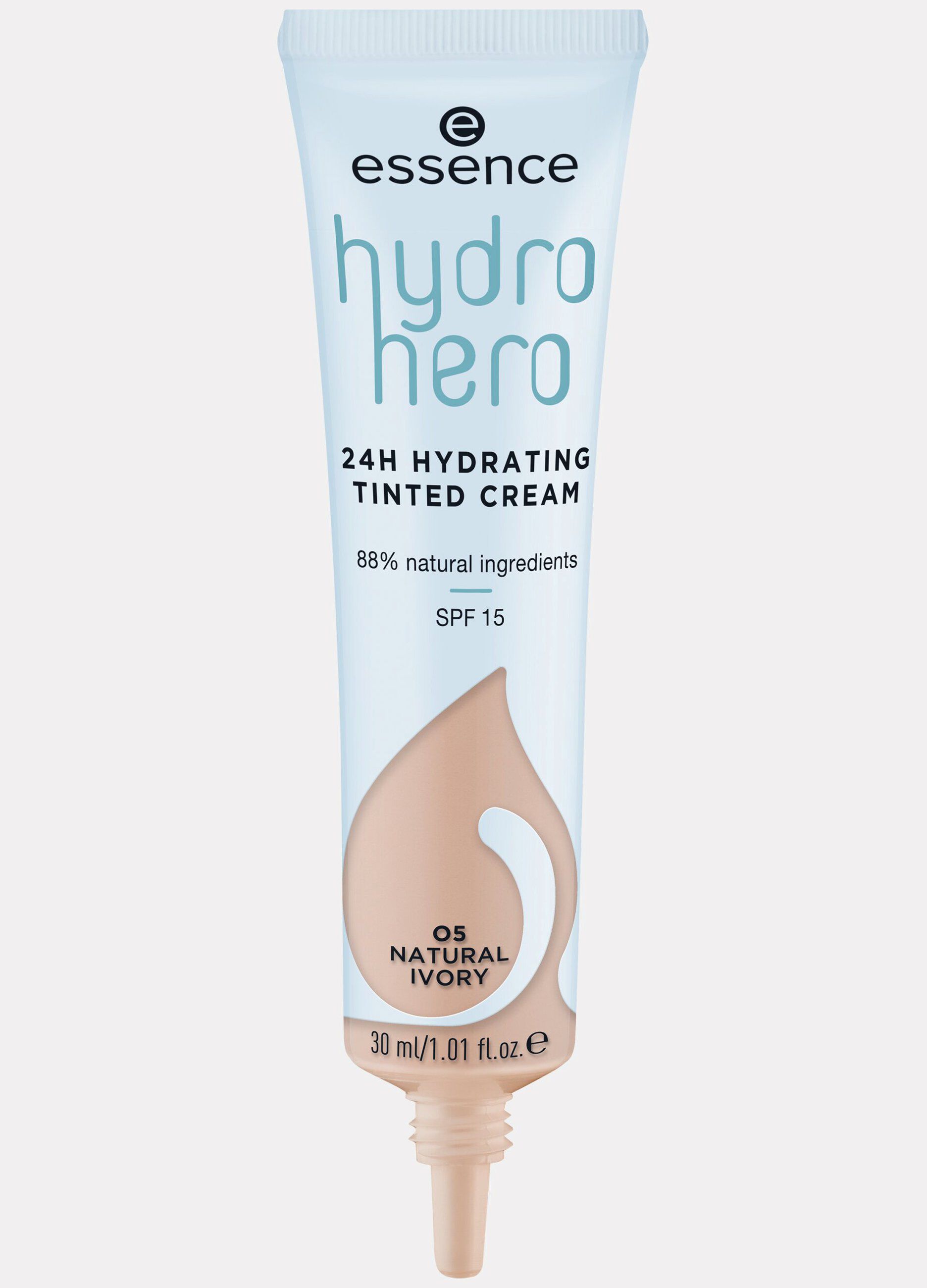 Essence hydro hero 24h crema viso colorata effetto idratante 05