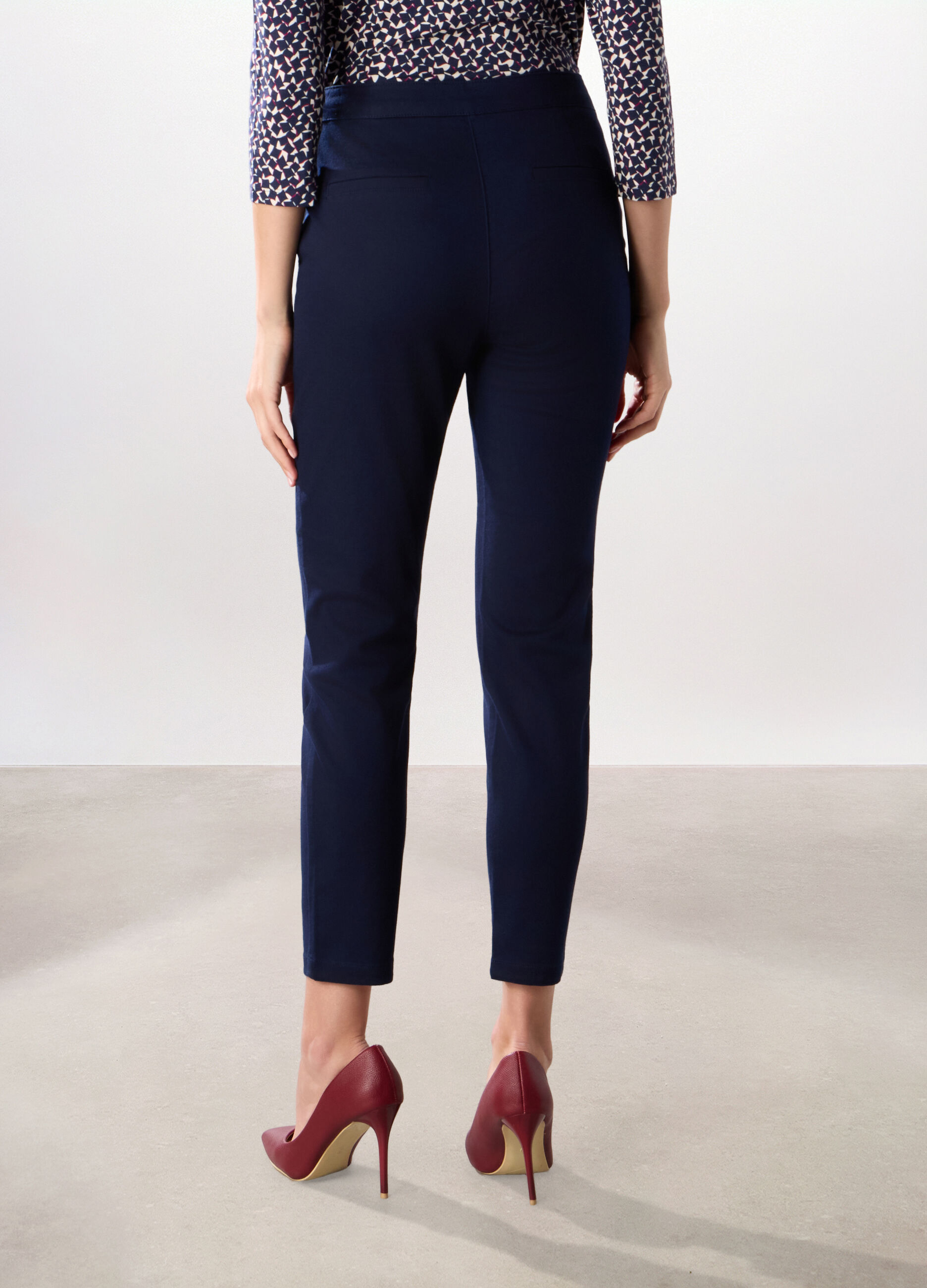 Treggings misto cotone donna_1