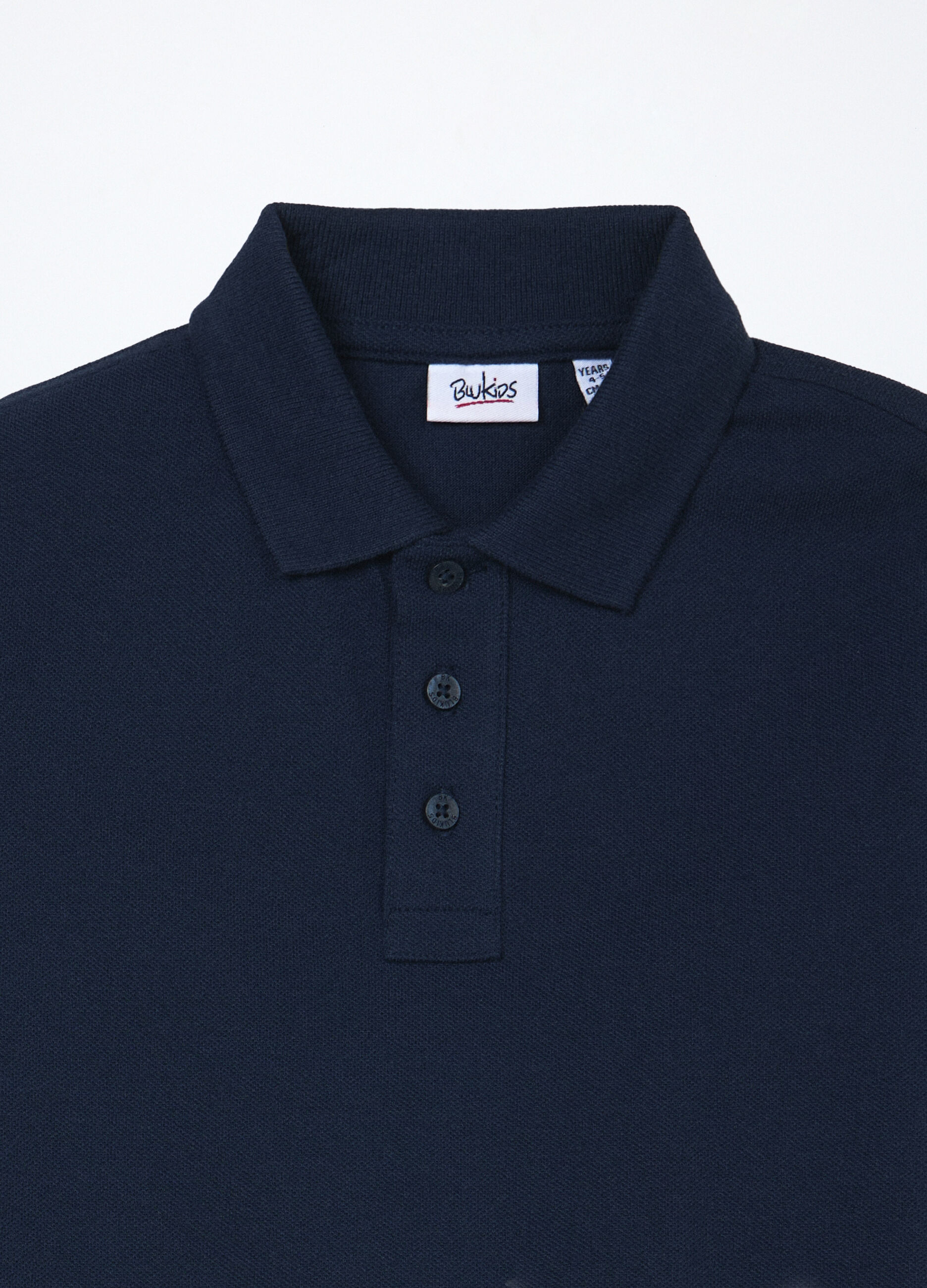 Polo in puro cotone Piquet bambino_2