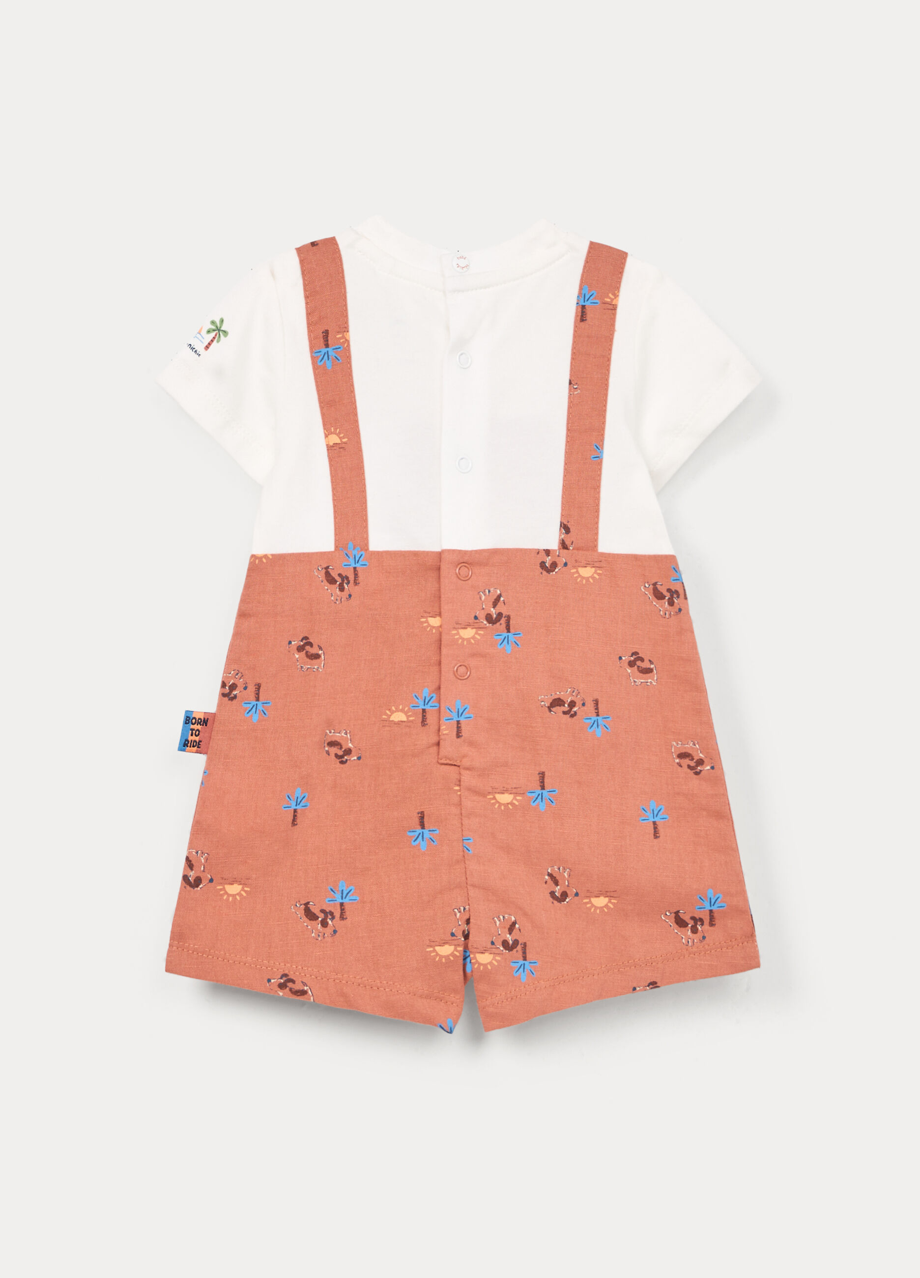 Pagliaccetto misto lino neonato_1