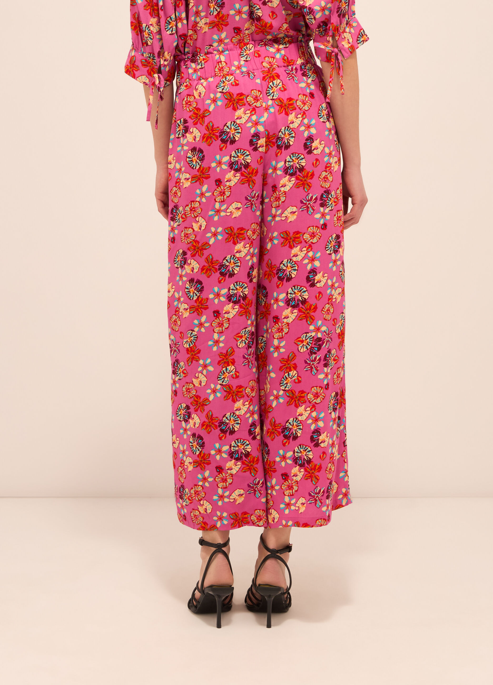 Pantaloni in pura viscosa donna_1