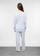 Set pigiama lungo in misto cotone stretch donna_1