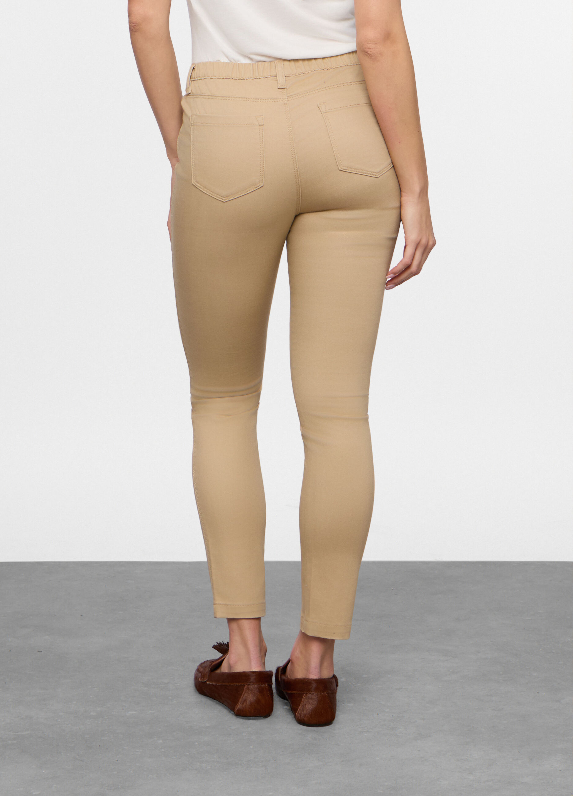 Jeggings in denim di misto donna_1