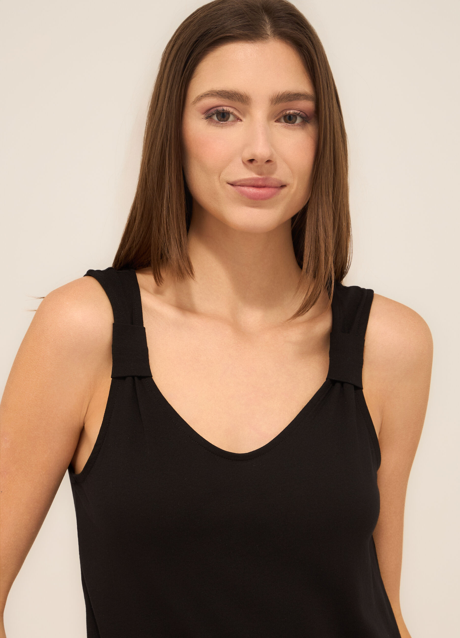 Canotta in puro cotone donna_2