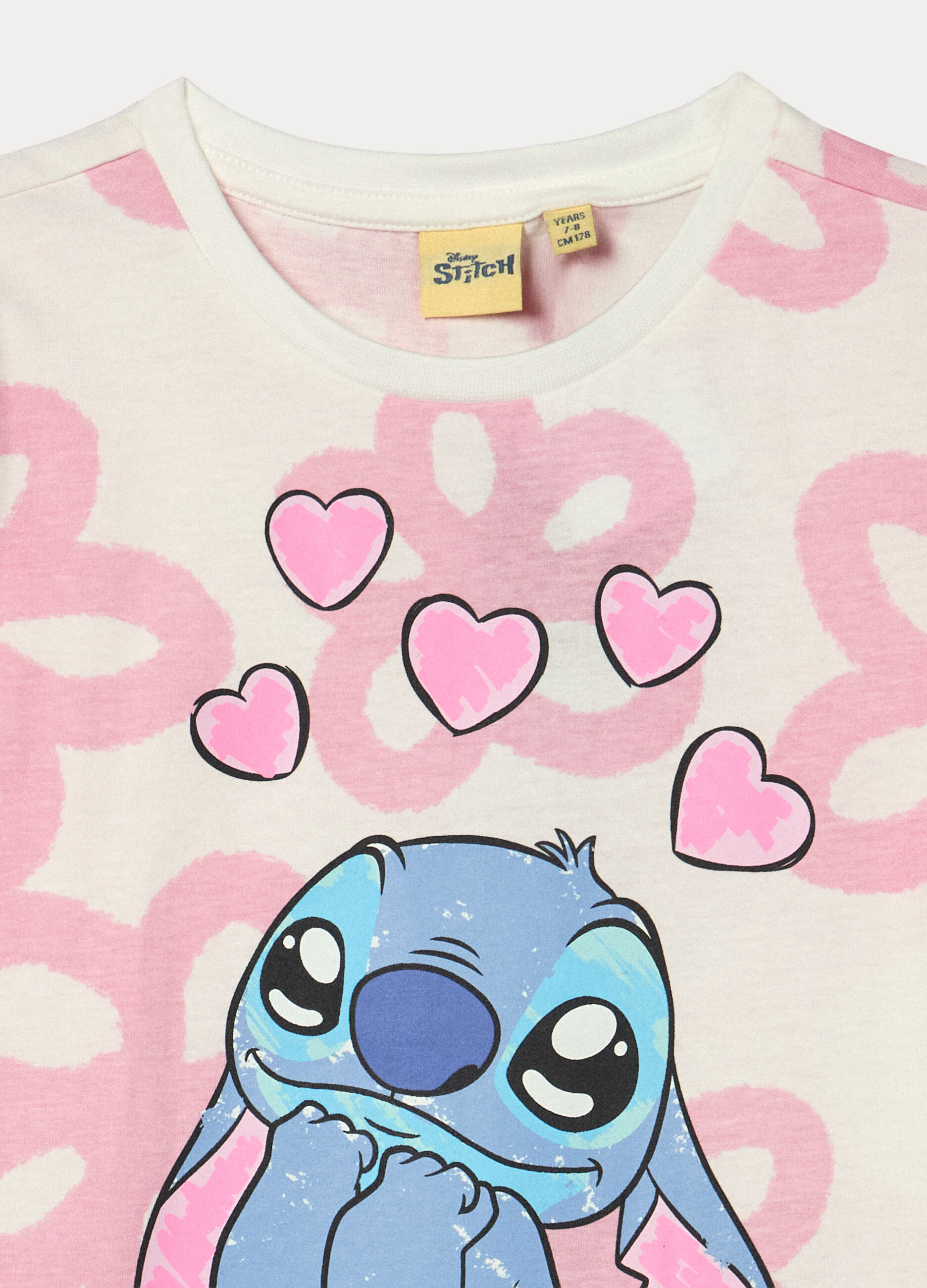 Pigiama corto Stitch in jersey di puro cotone bambina_2