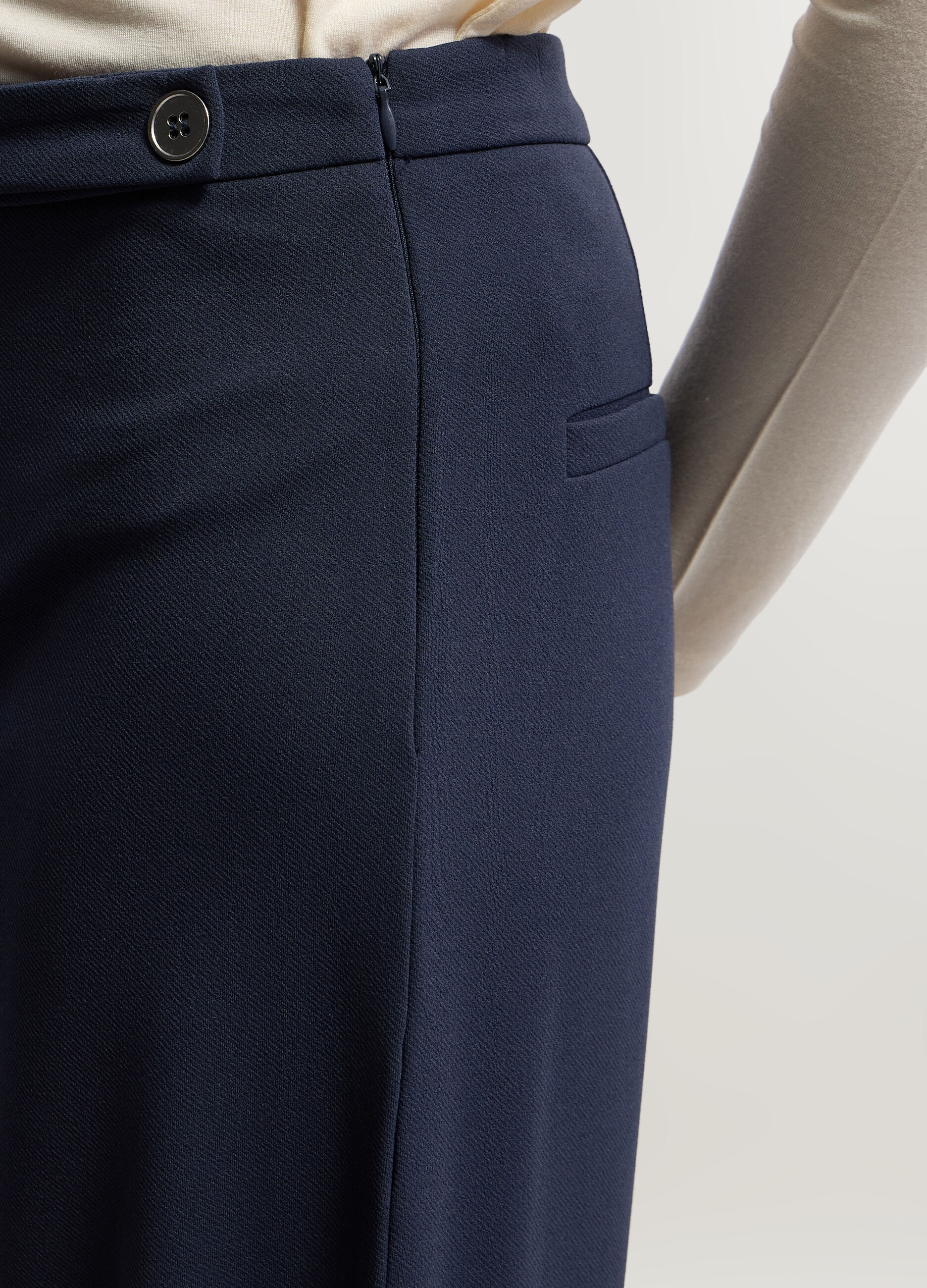 Pantaloni Wide Leg stretch donna_3