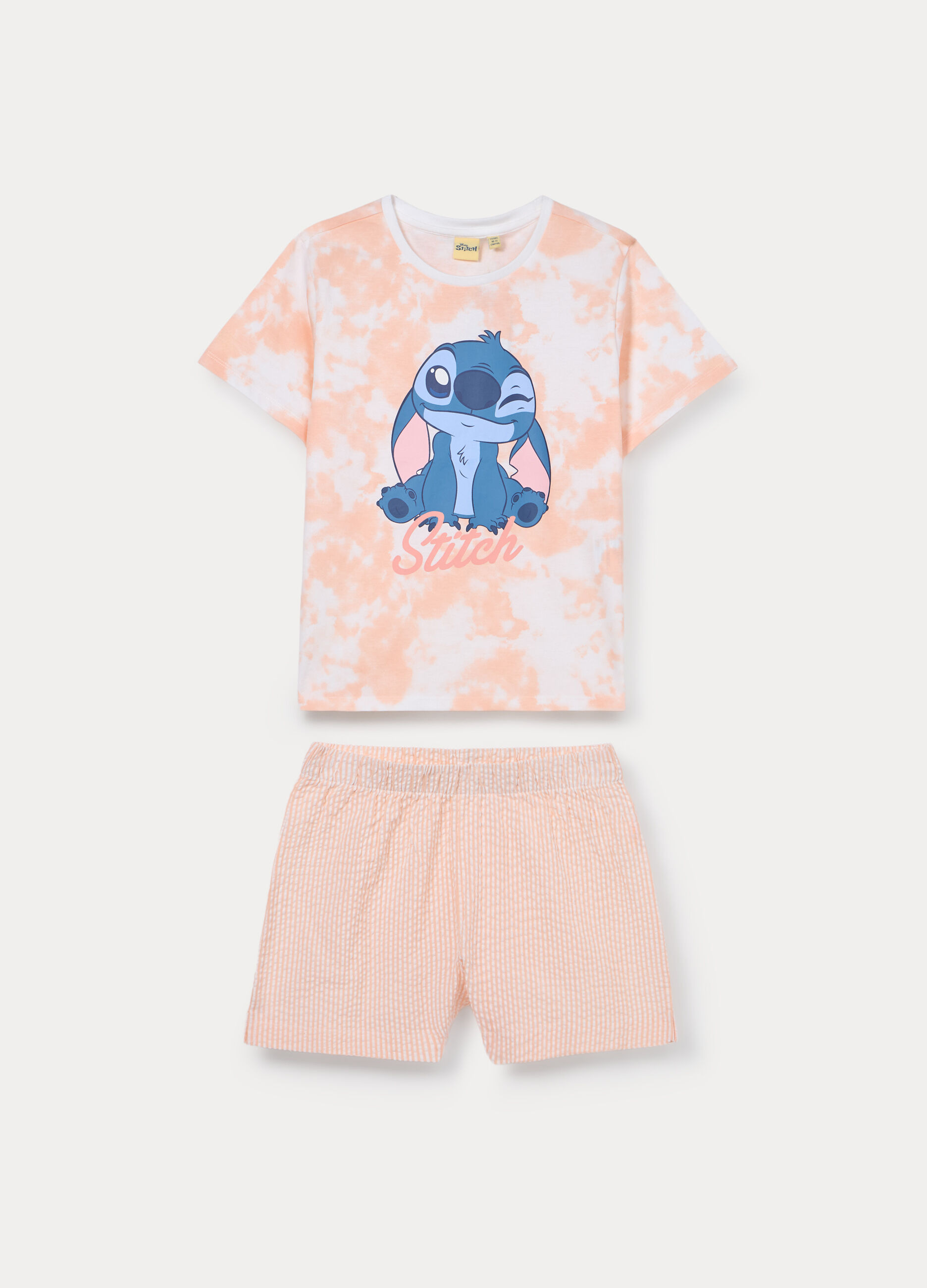 Set pigiama Disney in jersey di puro cotone ragazza_0