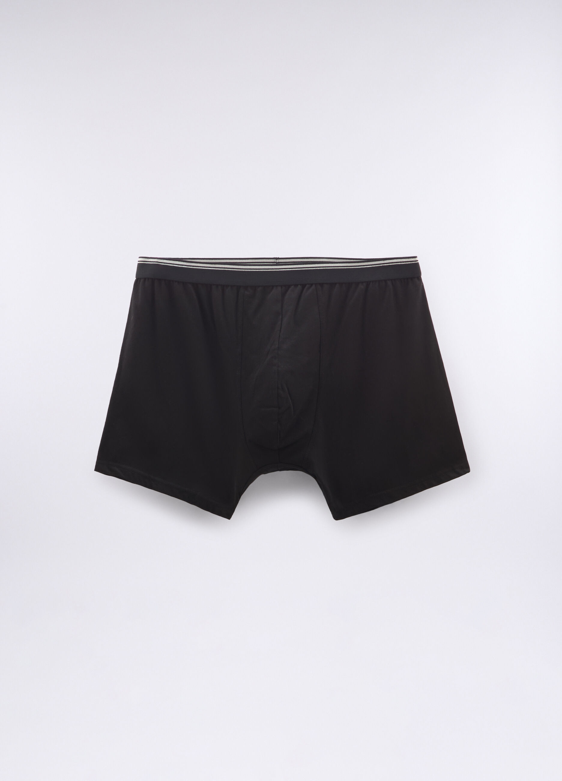 3 pack boxer in cotone con fascia a contrasto uomo_0