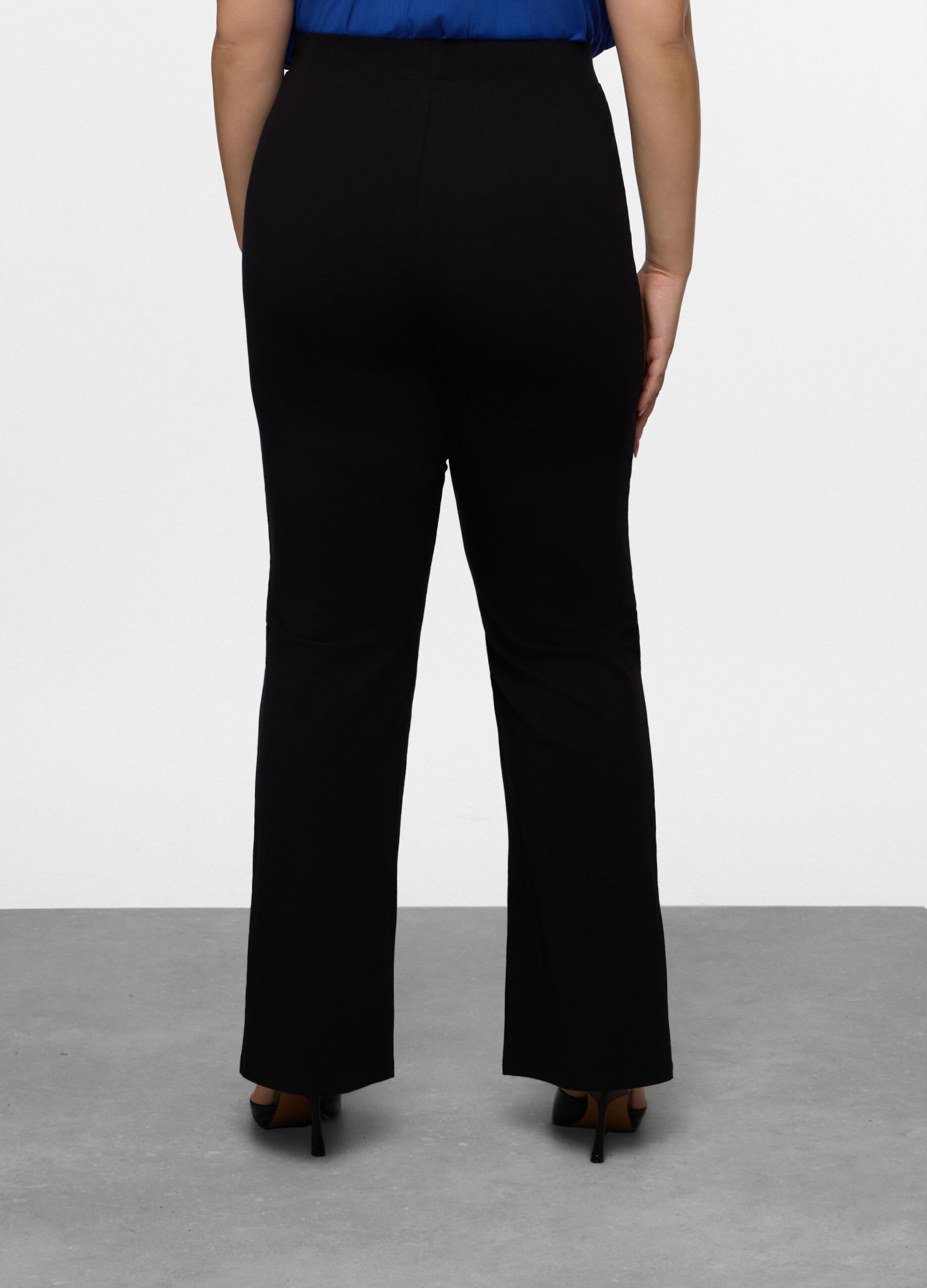 Leggings Fit Regular in jersey di cotone stretch donna_1