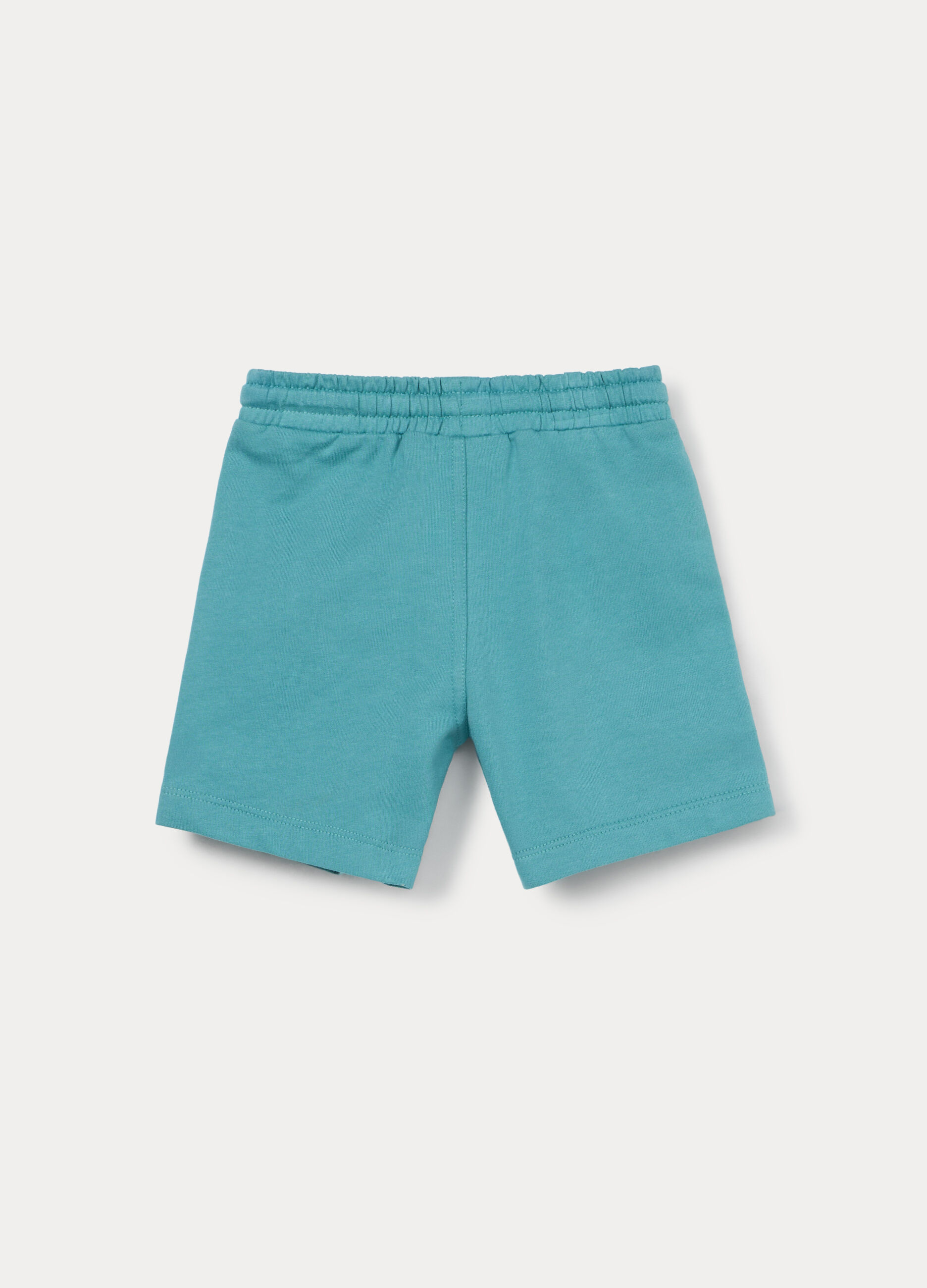 Shorts Disney in french terry di puro cotone bimbo_1