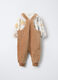Set in puro cotone velour neonato_1