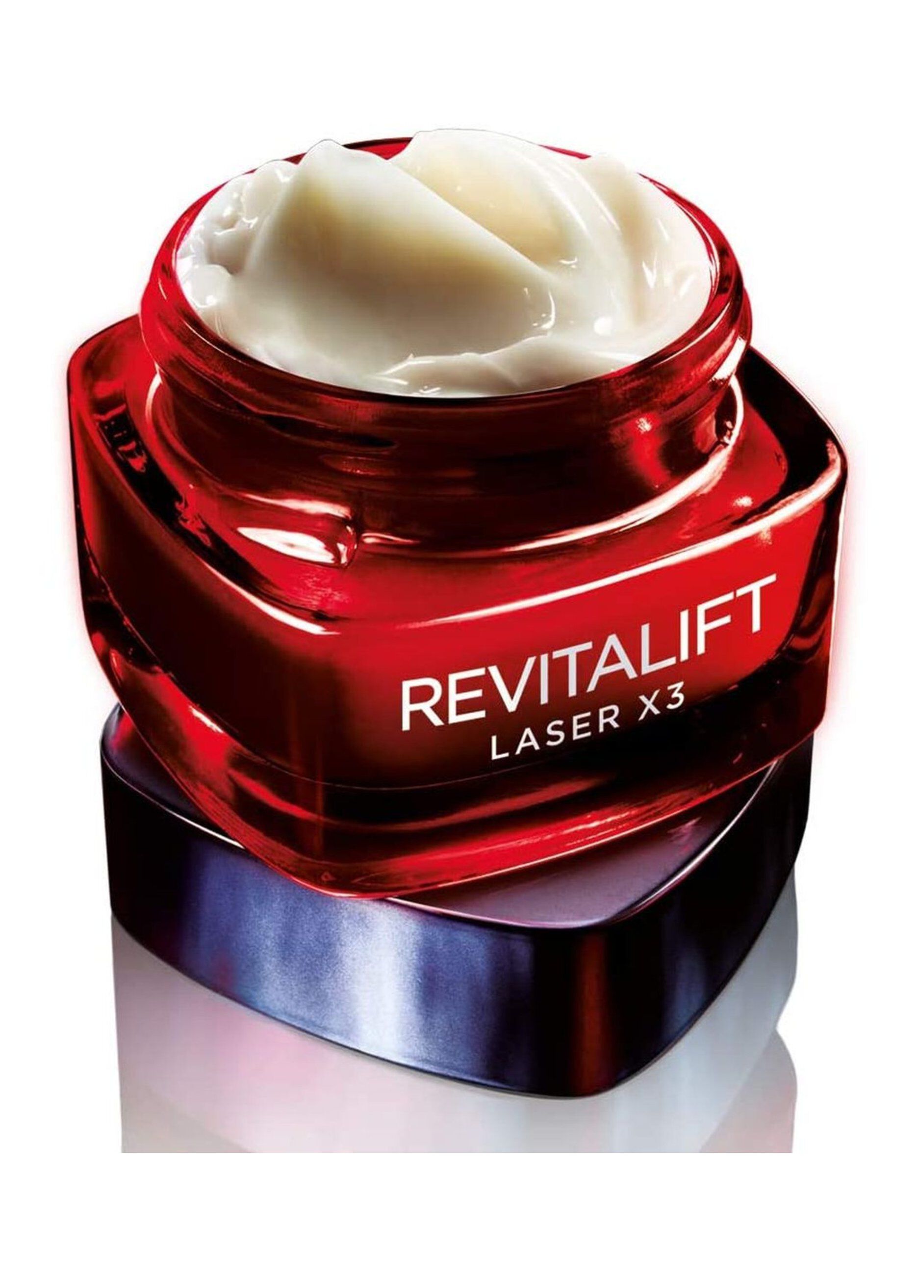 L'Oréal Paris Crema Viso Giorno Revitalift Laser X3, Azione Antirughe Anti-Età con Acido Ialuronico e Pro-Xylane, 50 ml._4