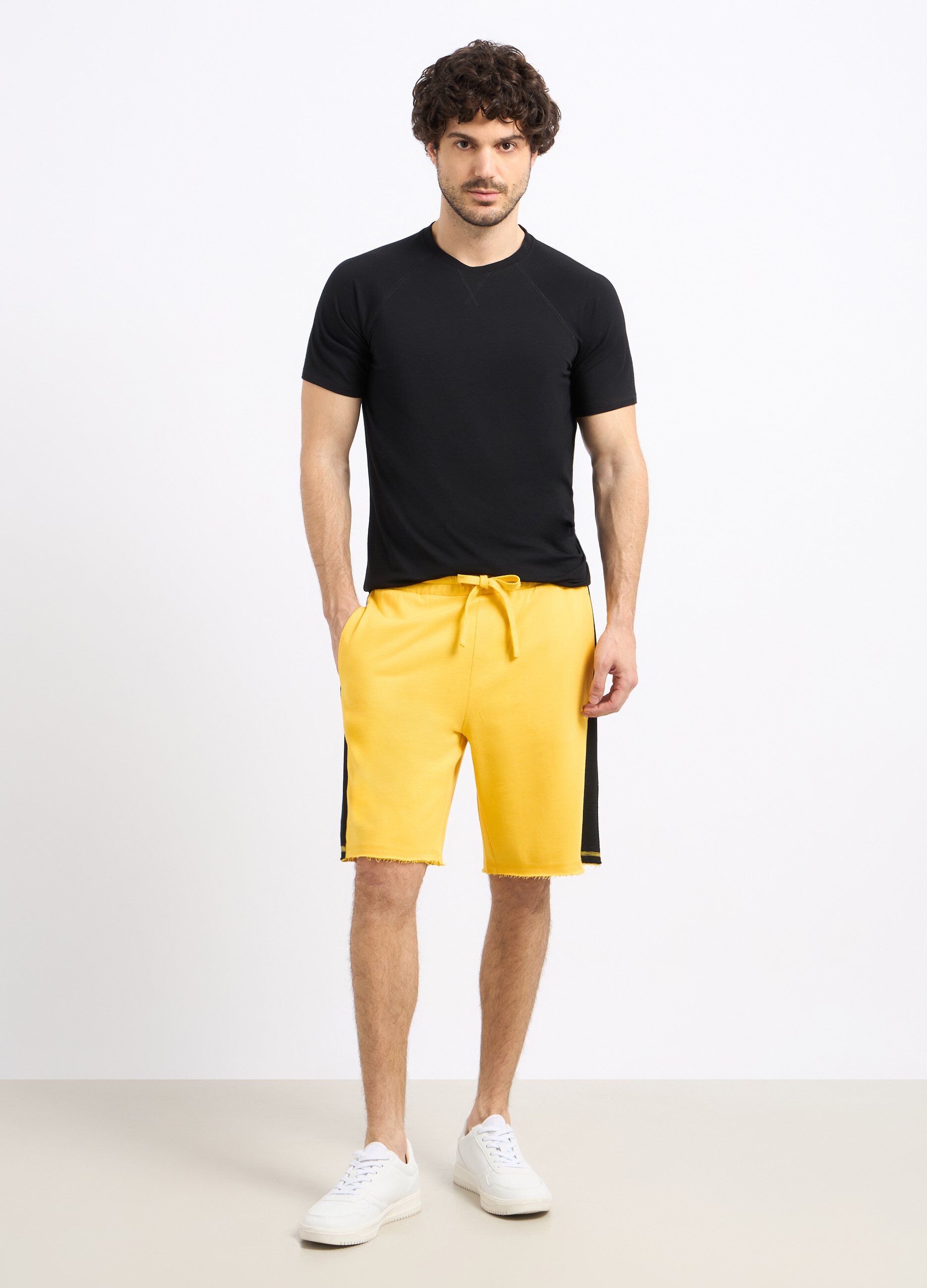 Shorts in cotone uomo_0