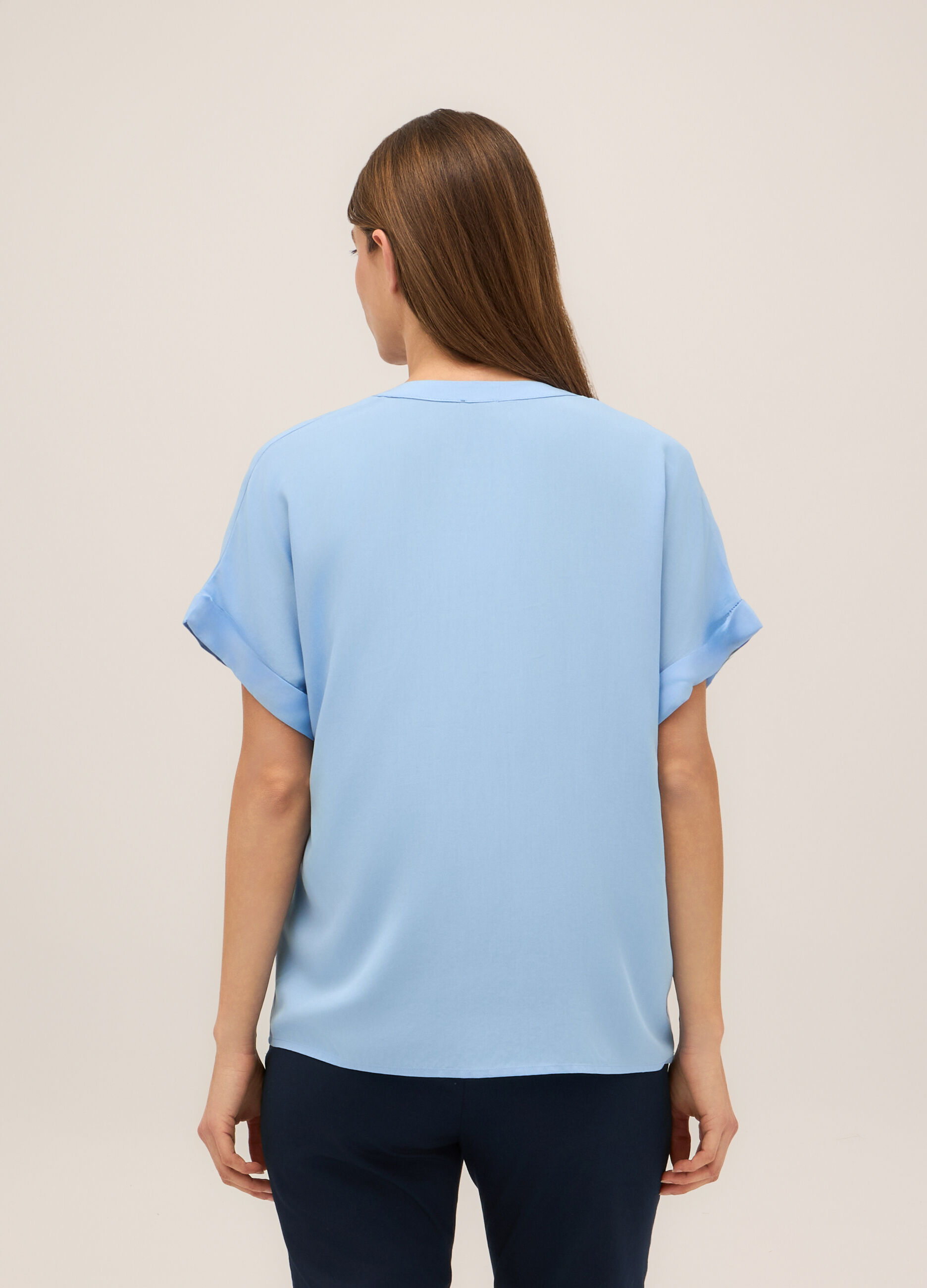 Blusa in pura viscosa donna_1