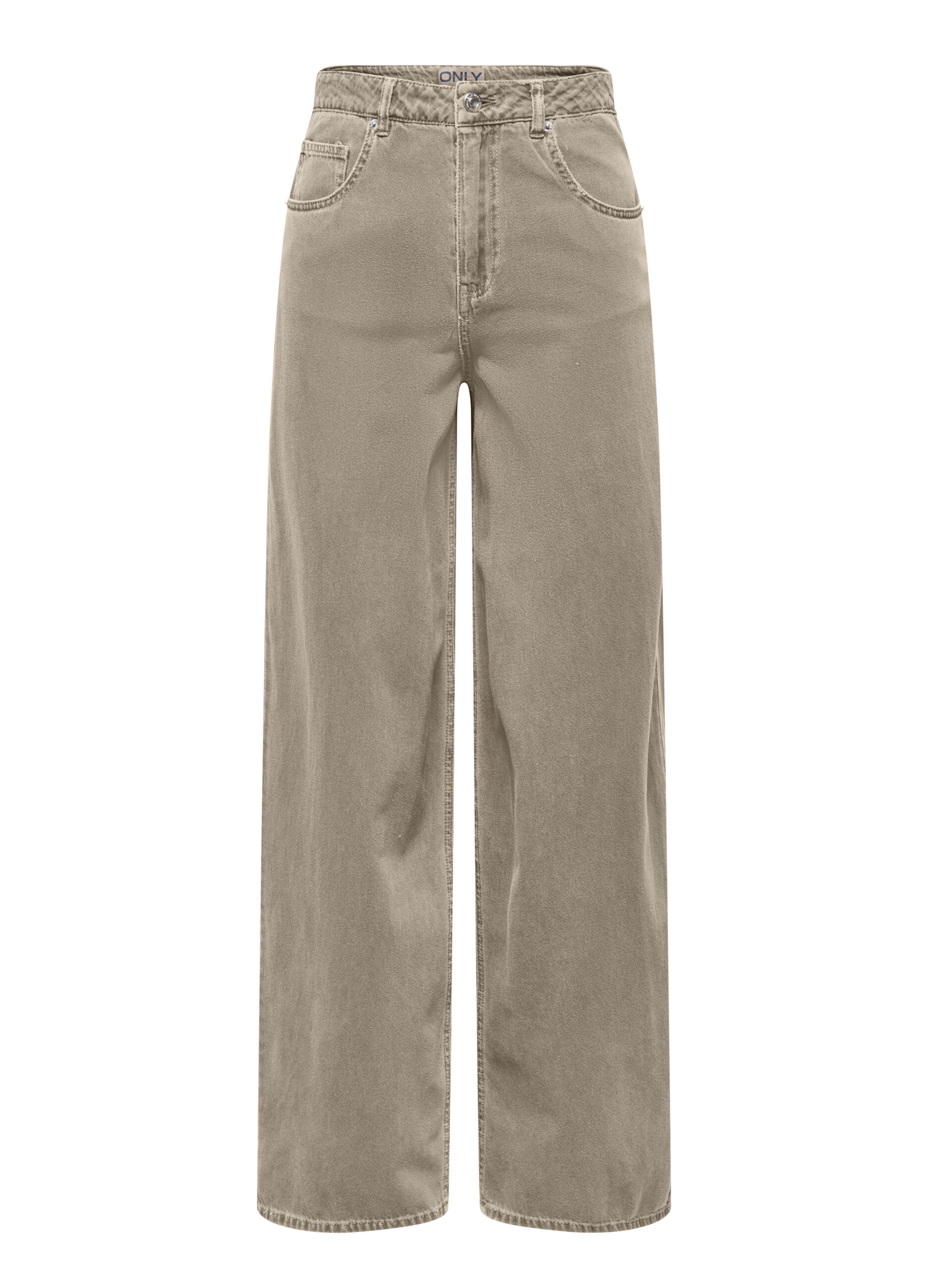 Pantaloni Wide Leg in denim donna_0
