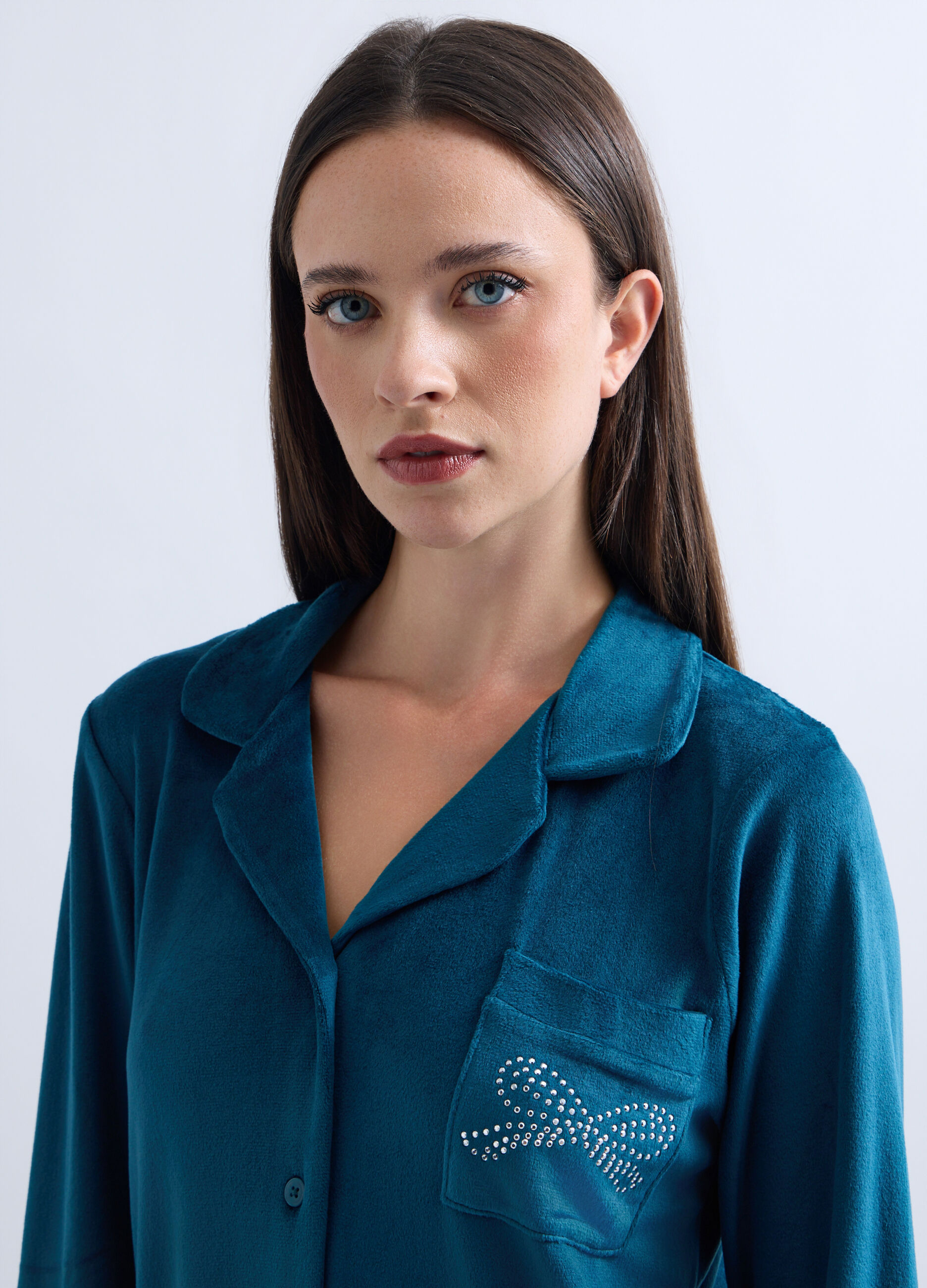 Set pigiama velour stretch donna_2
