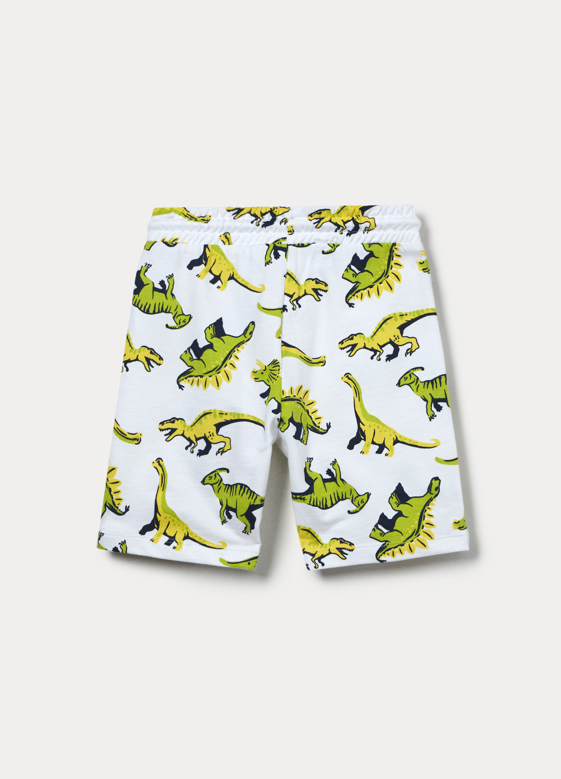 Shorts in french terry di puro cotone bambino_1