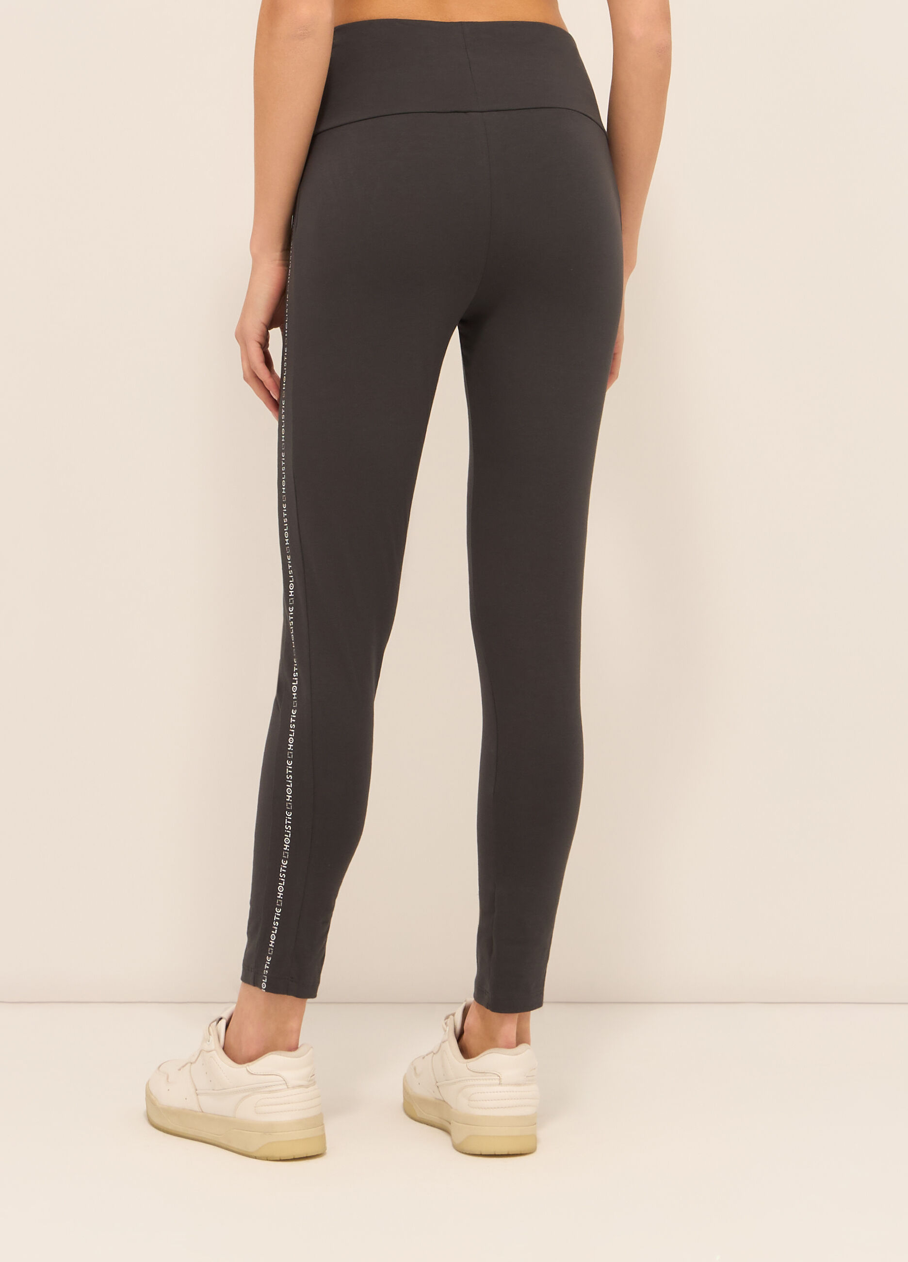 Leggings in cotone stretch donna_1