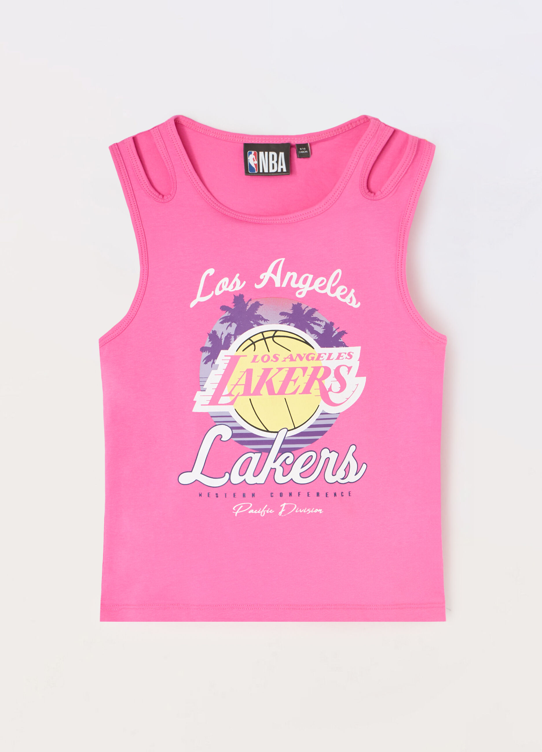 Canotta NBA in cotone stretch ragazza