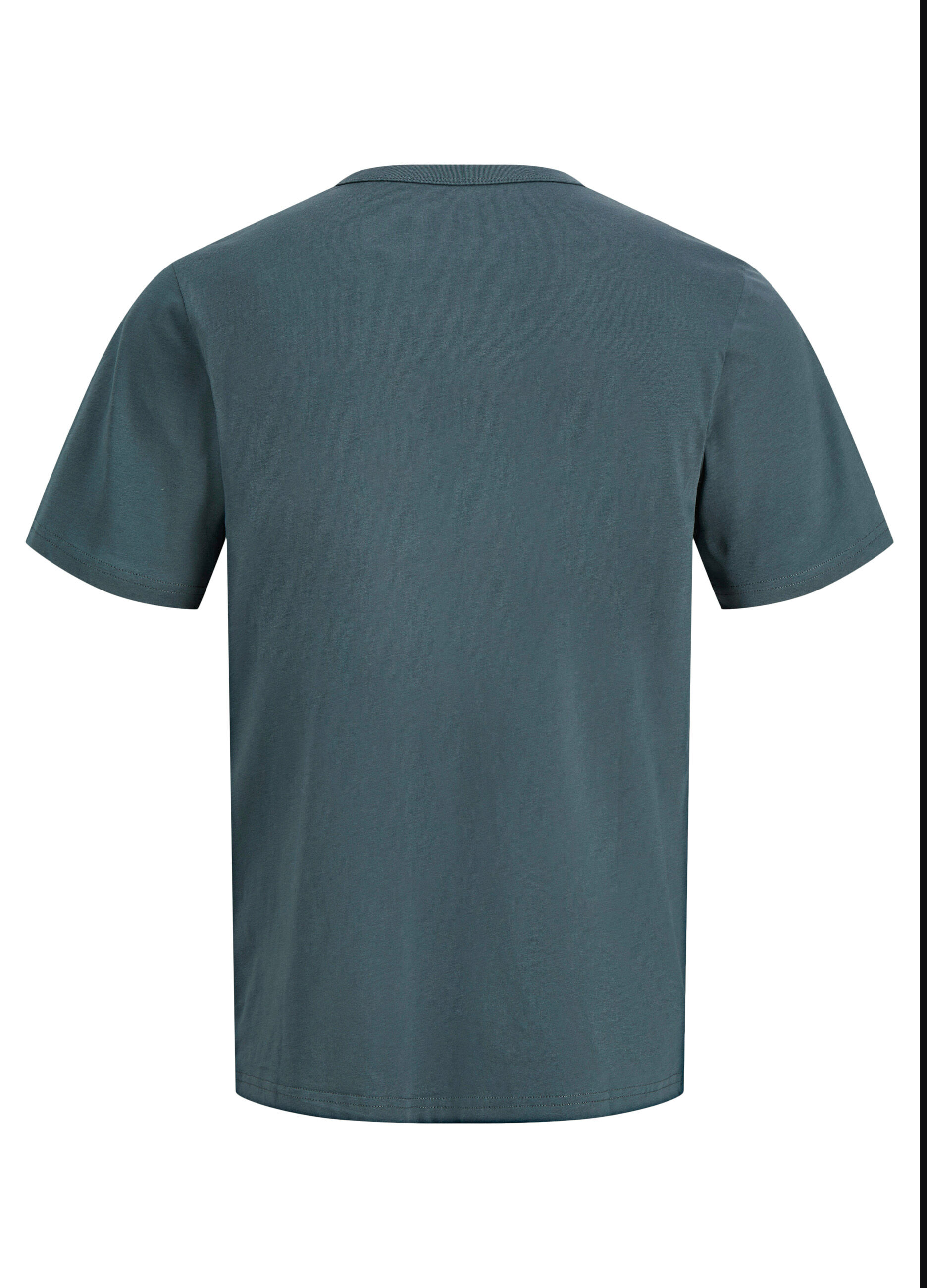 T-shirt girocollo in jersey con logo uomo_1
