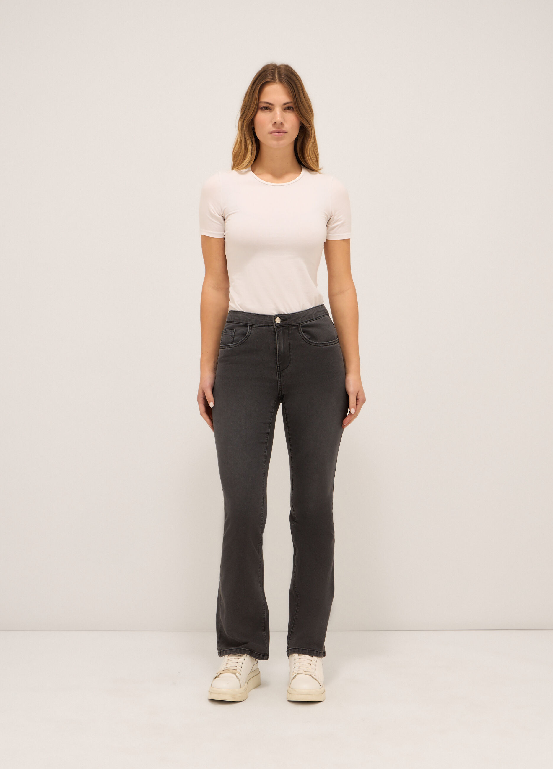 Treggings stretch denim donna_0