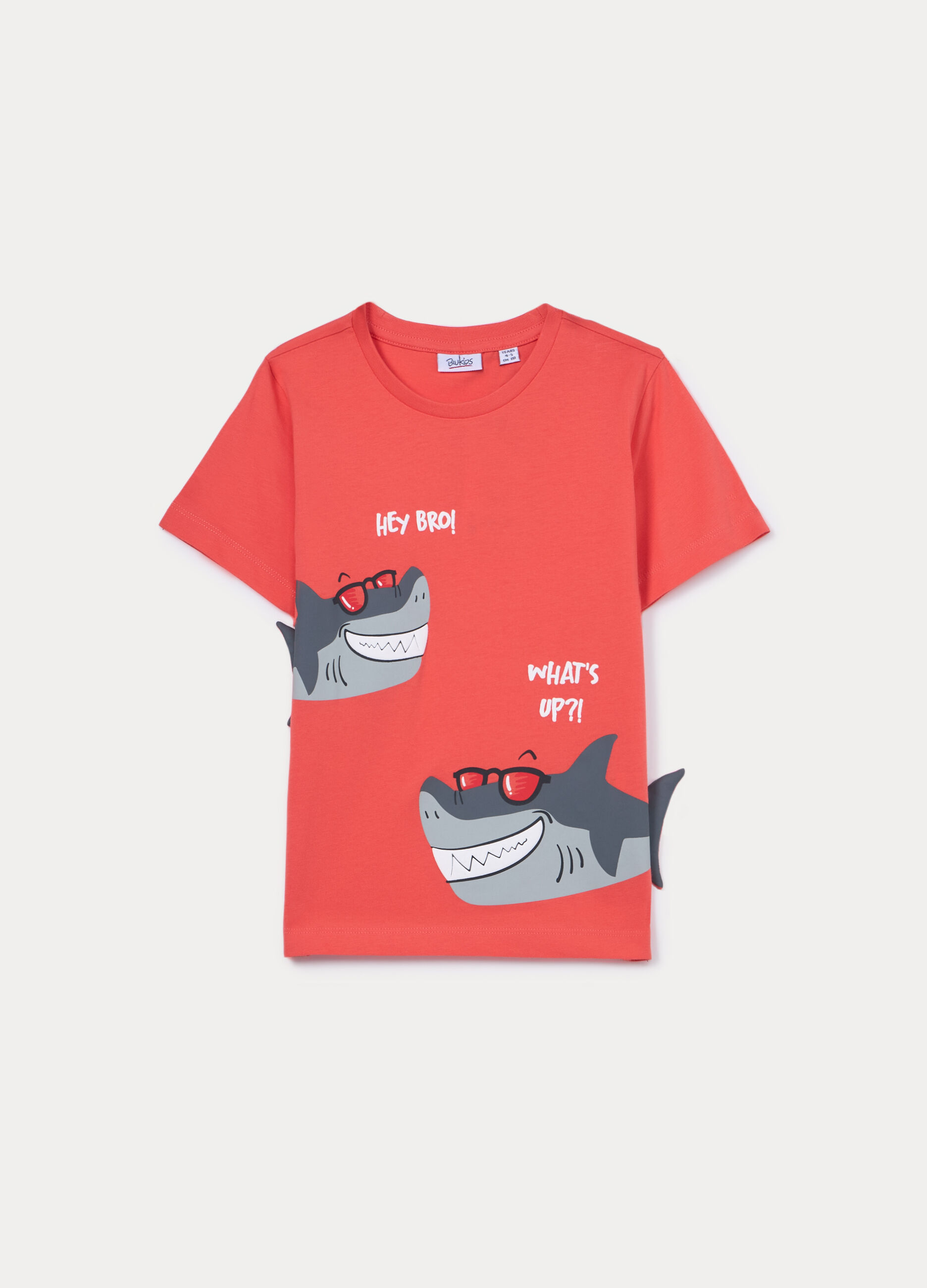 T-shirt girocollo in jersey bambino_0