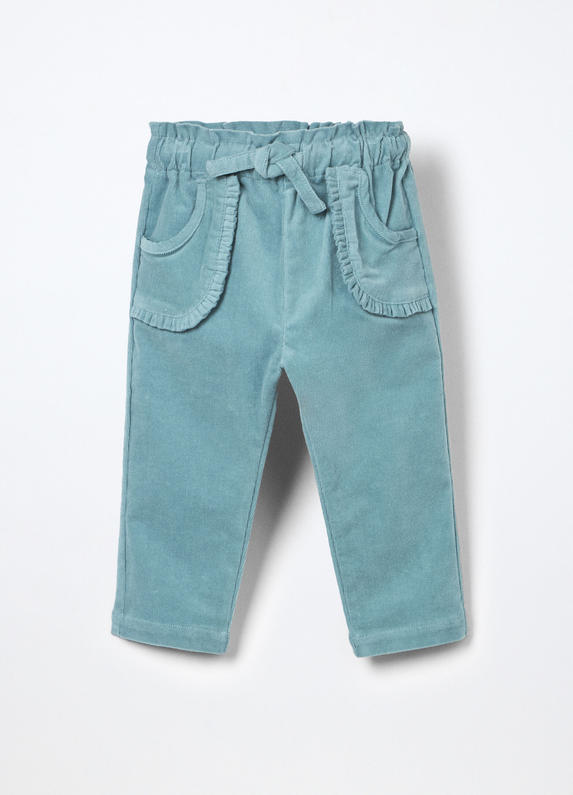 Pantaloni in velluto a coste neonata_0