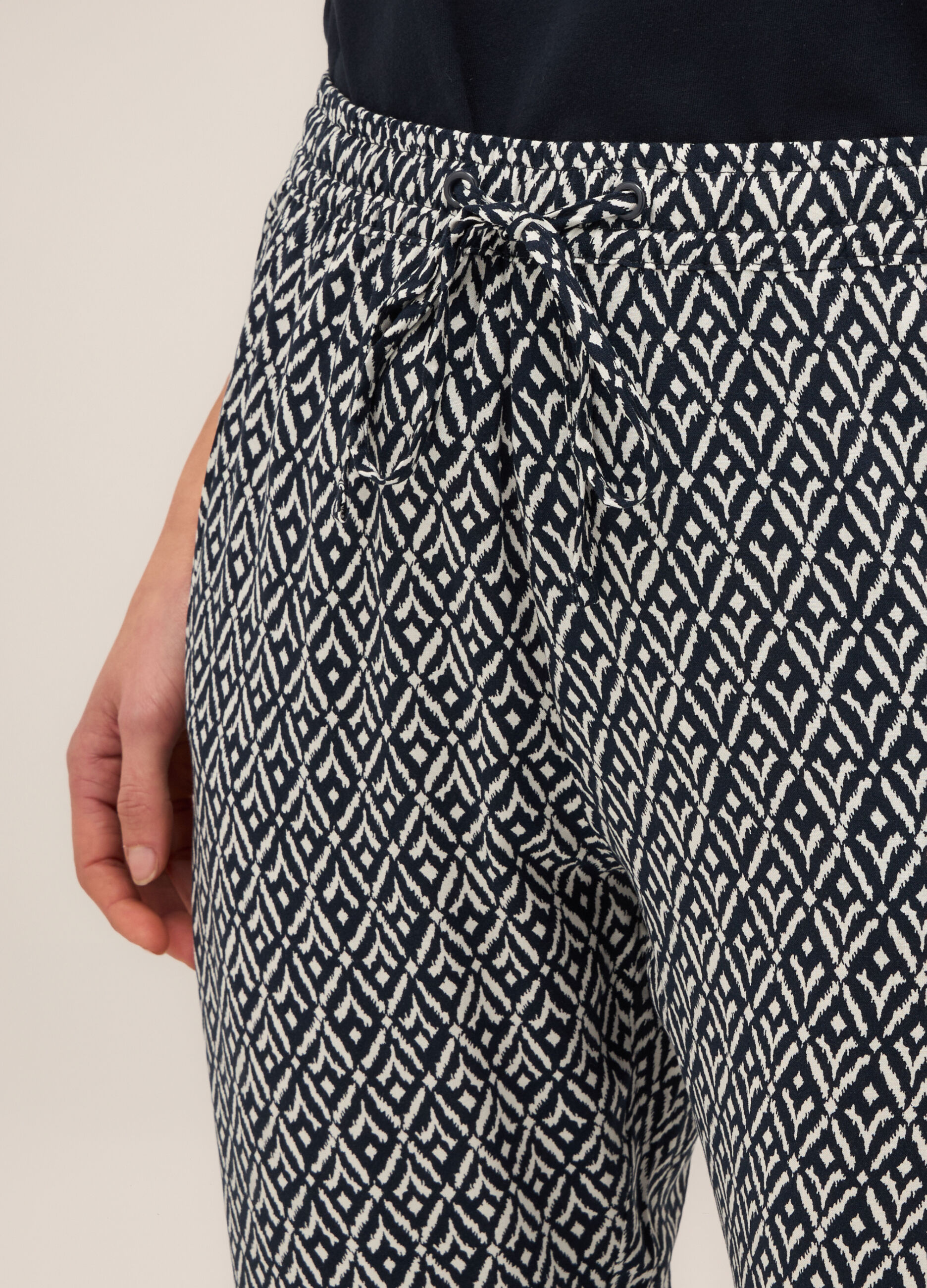 Pantaloni in pura viscosa donna_2