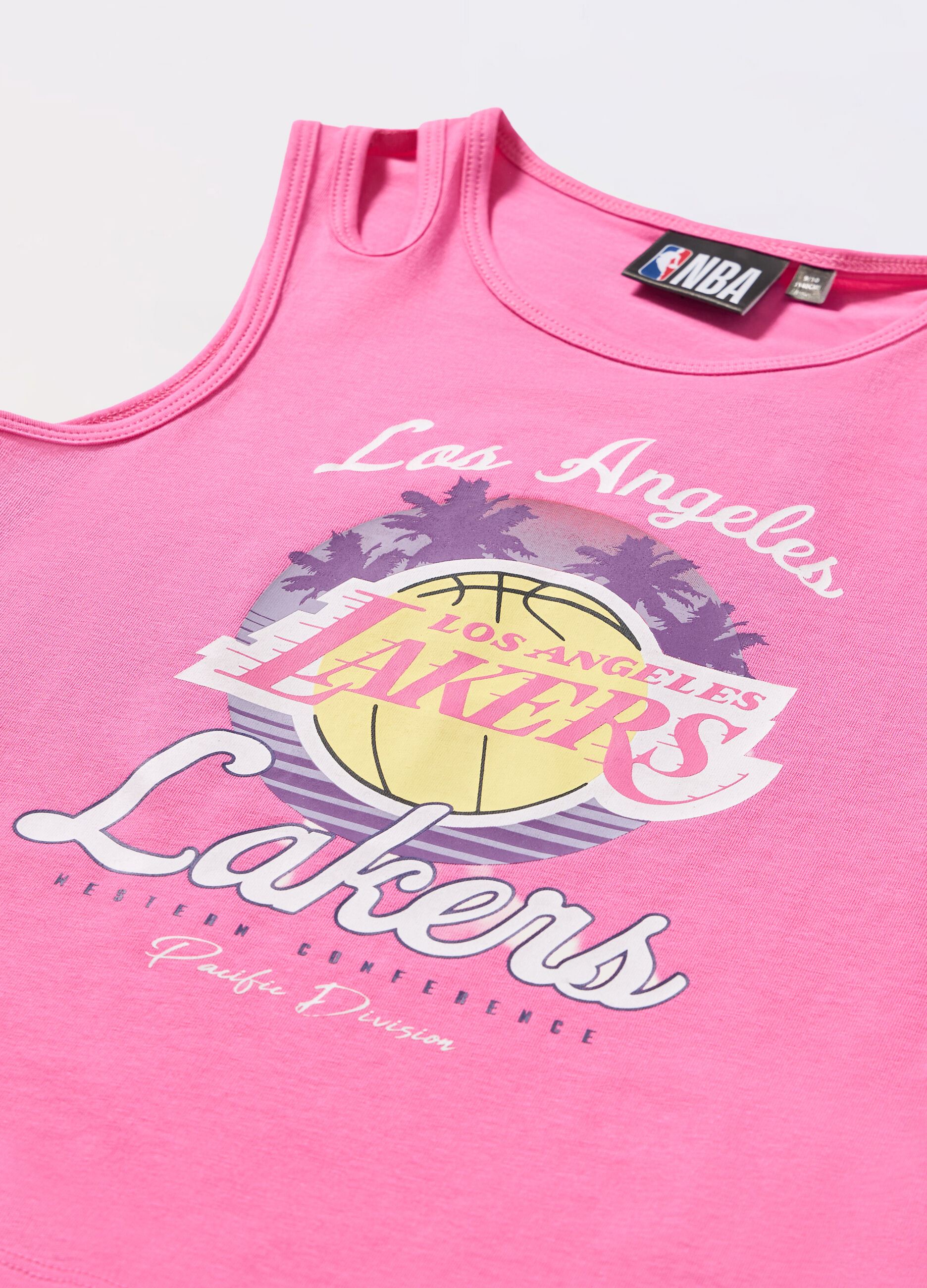 Canotta NBA in cotone stretch ragazza