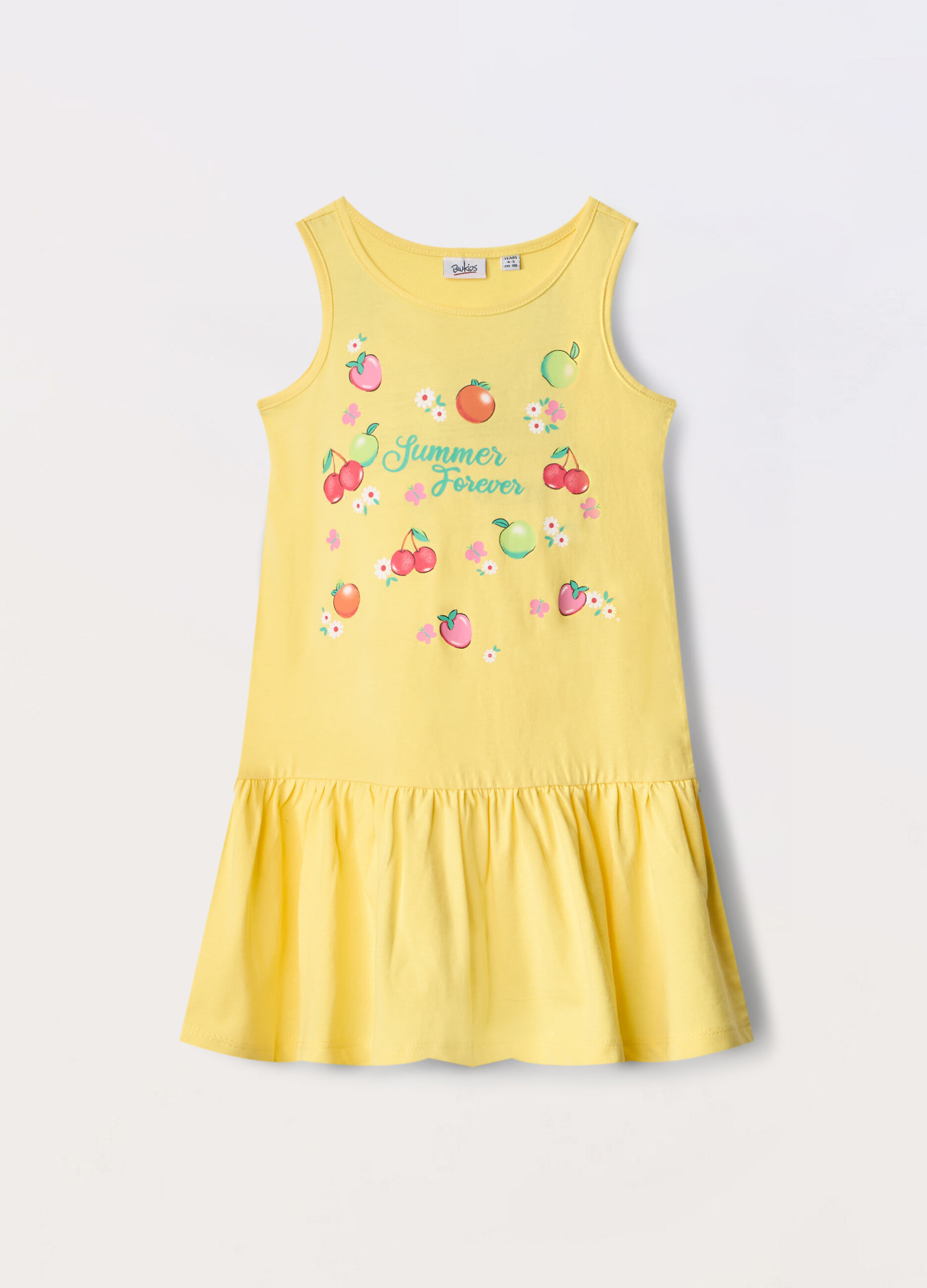 Vestito in jersey di puro cotone bambina_0