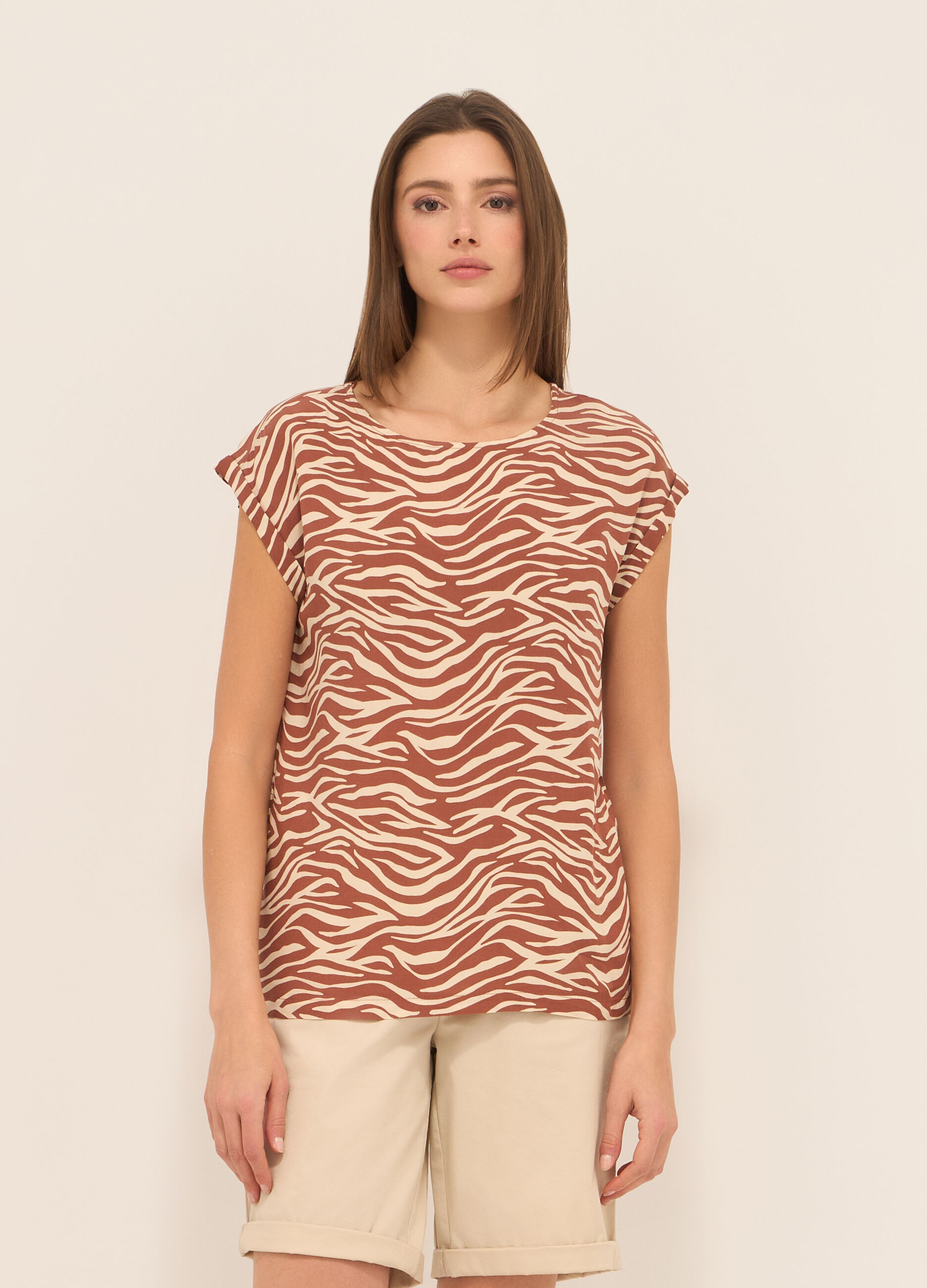 Blusa in pura viscosa donna_0