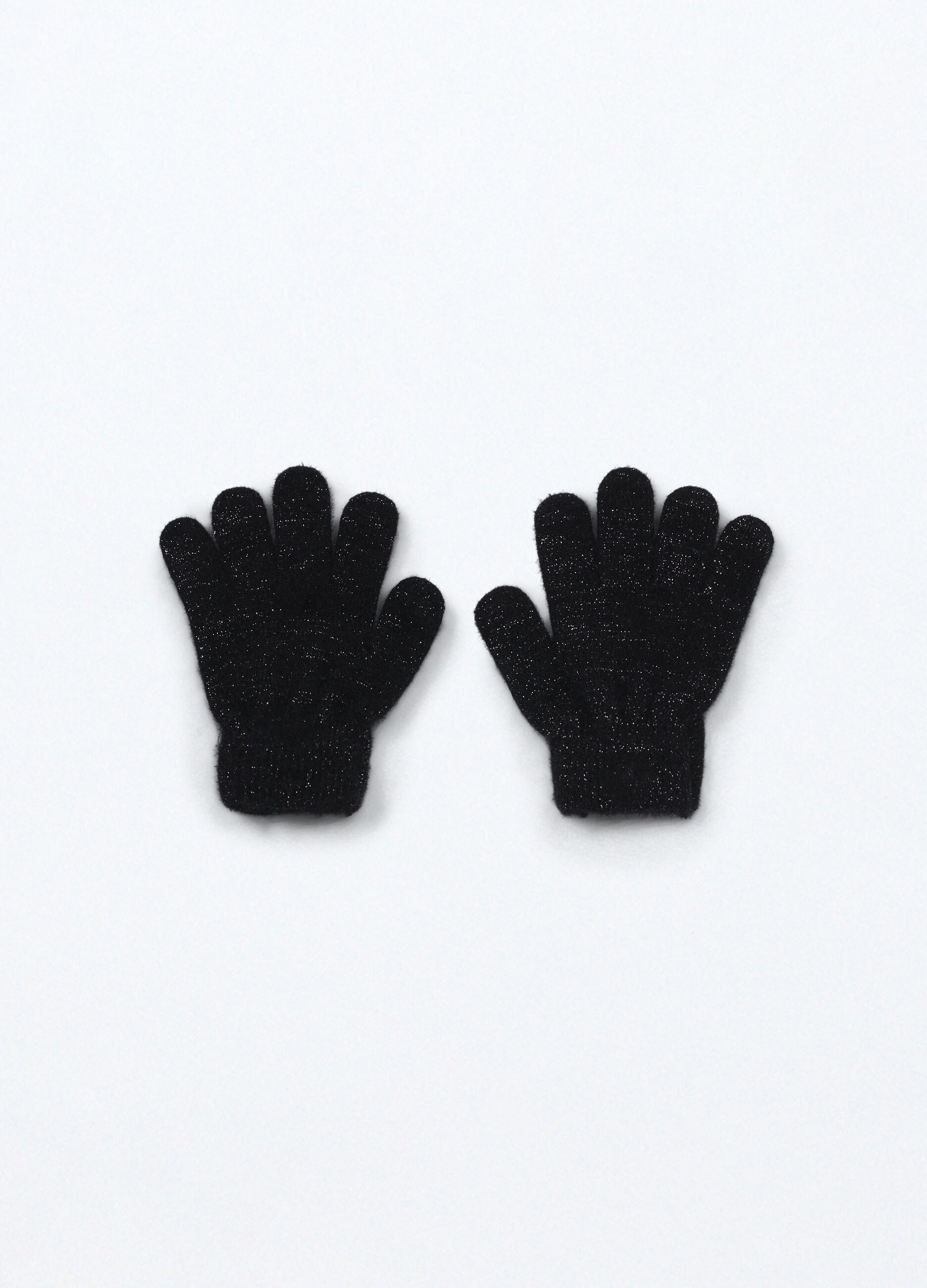 Guanti tricot con filo lurex_0