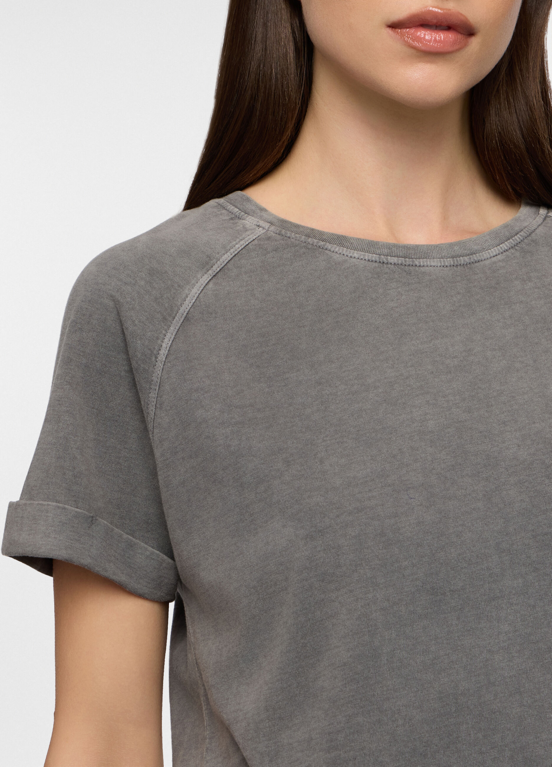 T-shirt girocollo donna_2