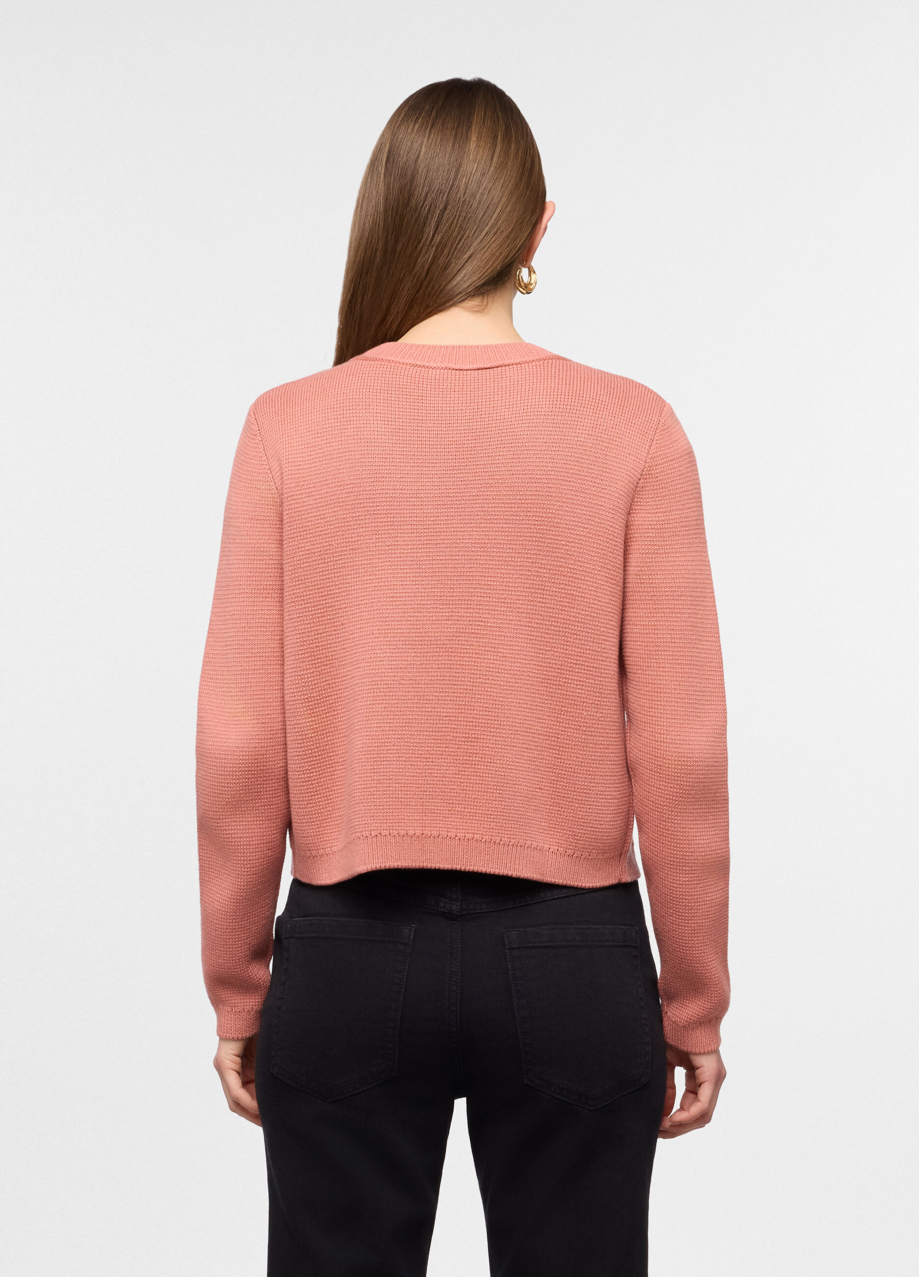 Cardigan mono bottone donna_1