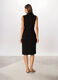 Abito corto smanicato in misto viscosa donna_1