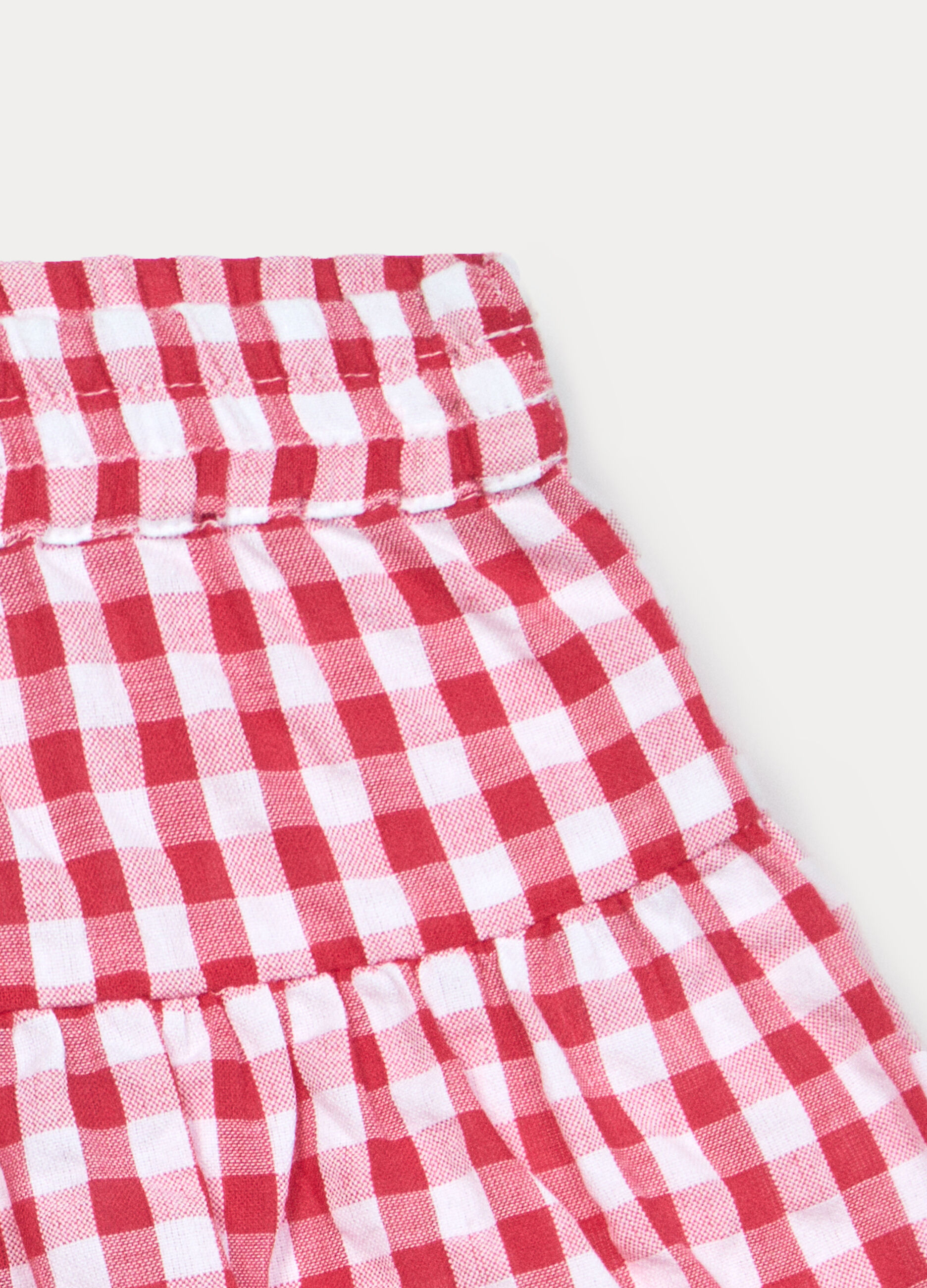 Shorts in puro cotone seersucker bimba_2