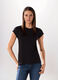 T-shirt in jersey di puro cotone donna_0
