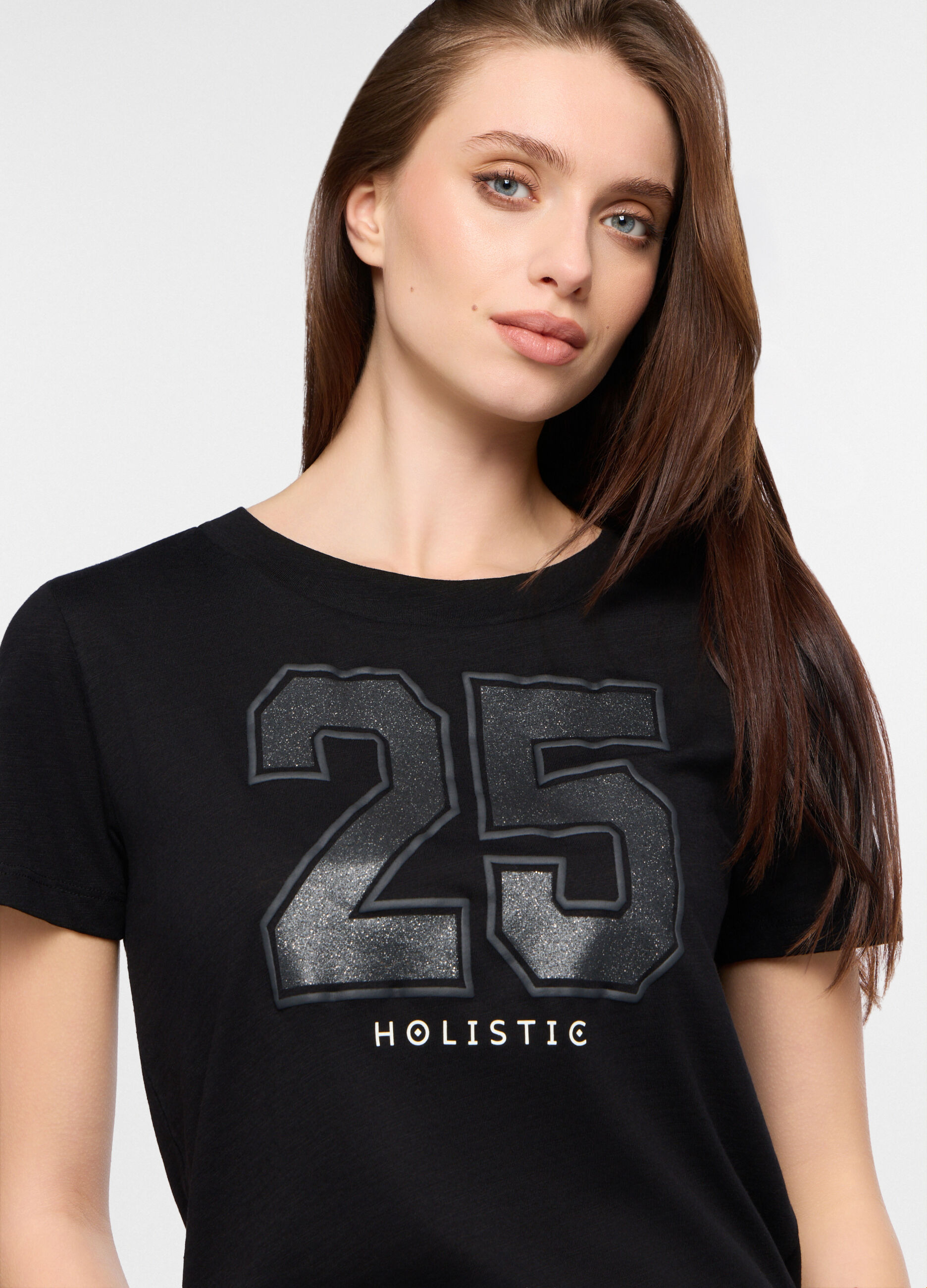 T-shirt girocollo donna_2