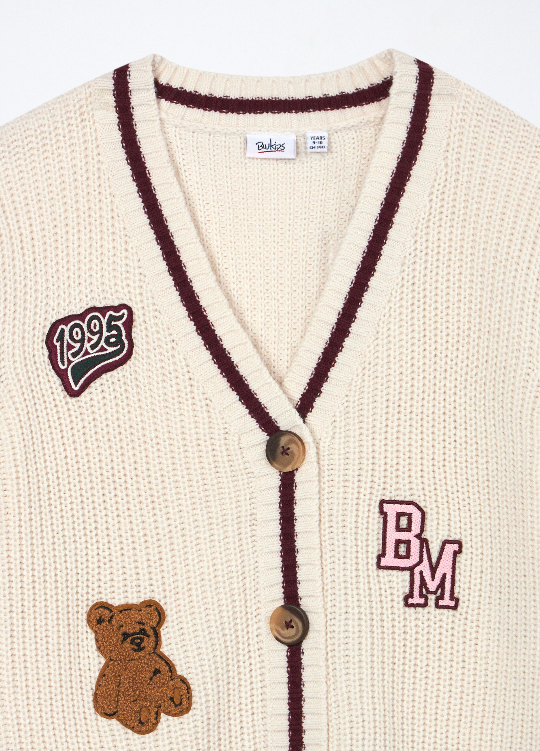 Cardigan jacquard ragazza_2