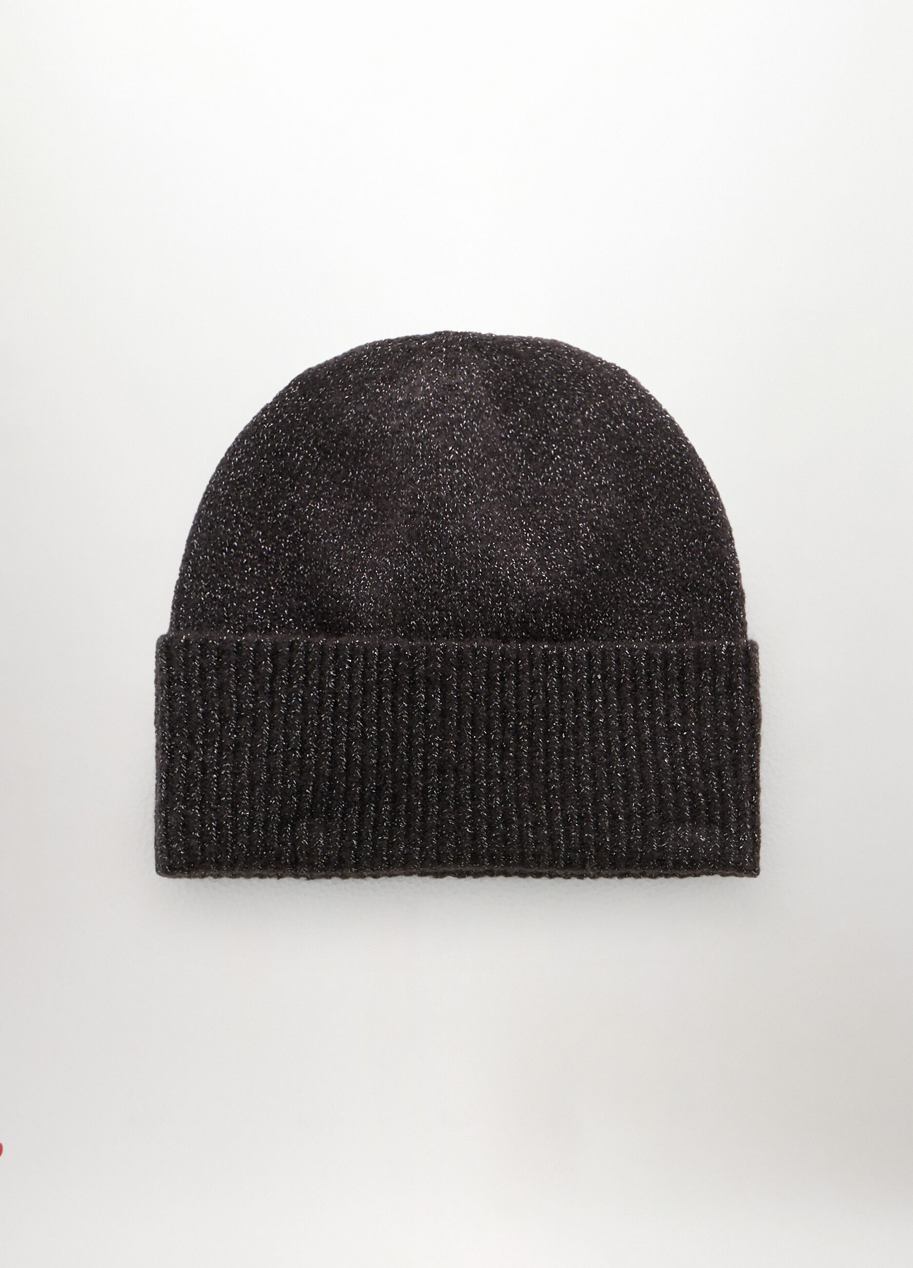 Berretto tricot con filo lurex donna_0