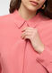 Camicia Fit Slim con collo alla francese in pura viscosa donna_2