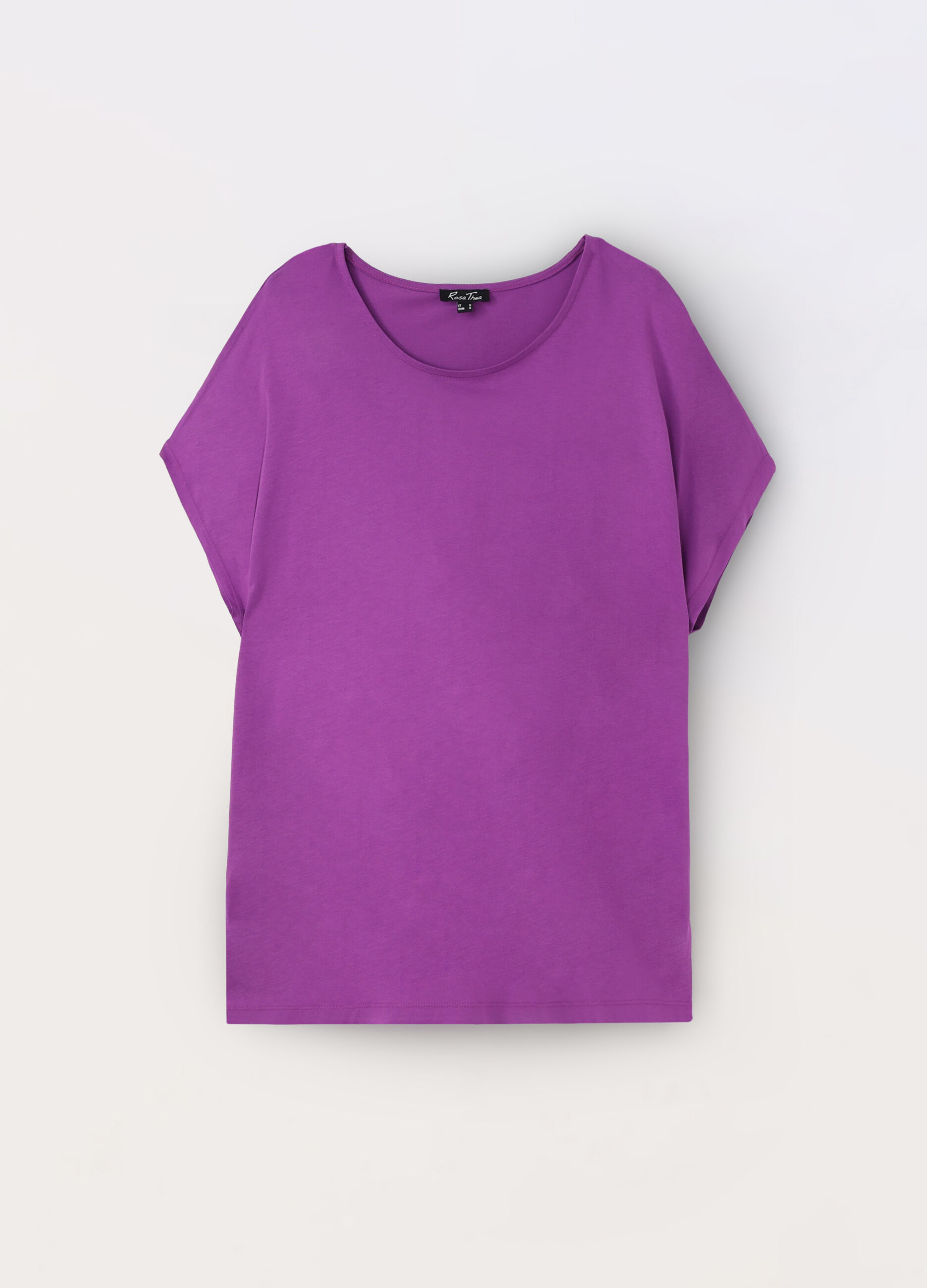 T-shirt in jersey di pura viscosa donna curvy_0