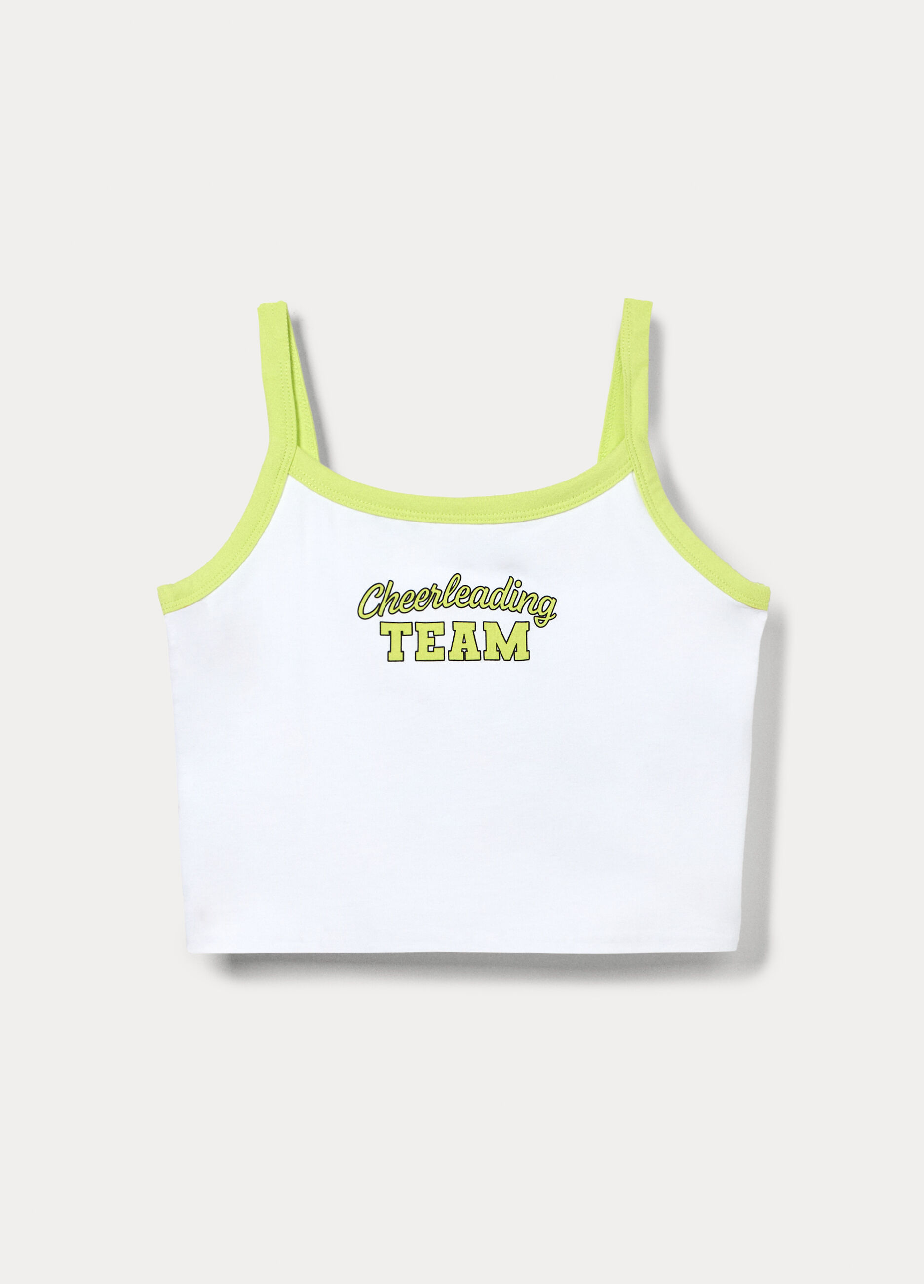 Canotta fitted in jersey stretch ragazza_0