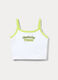 Canotta fitted in jersey stretch ragazza_0